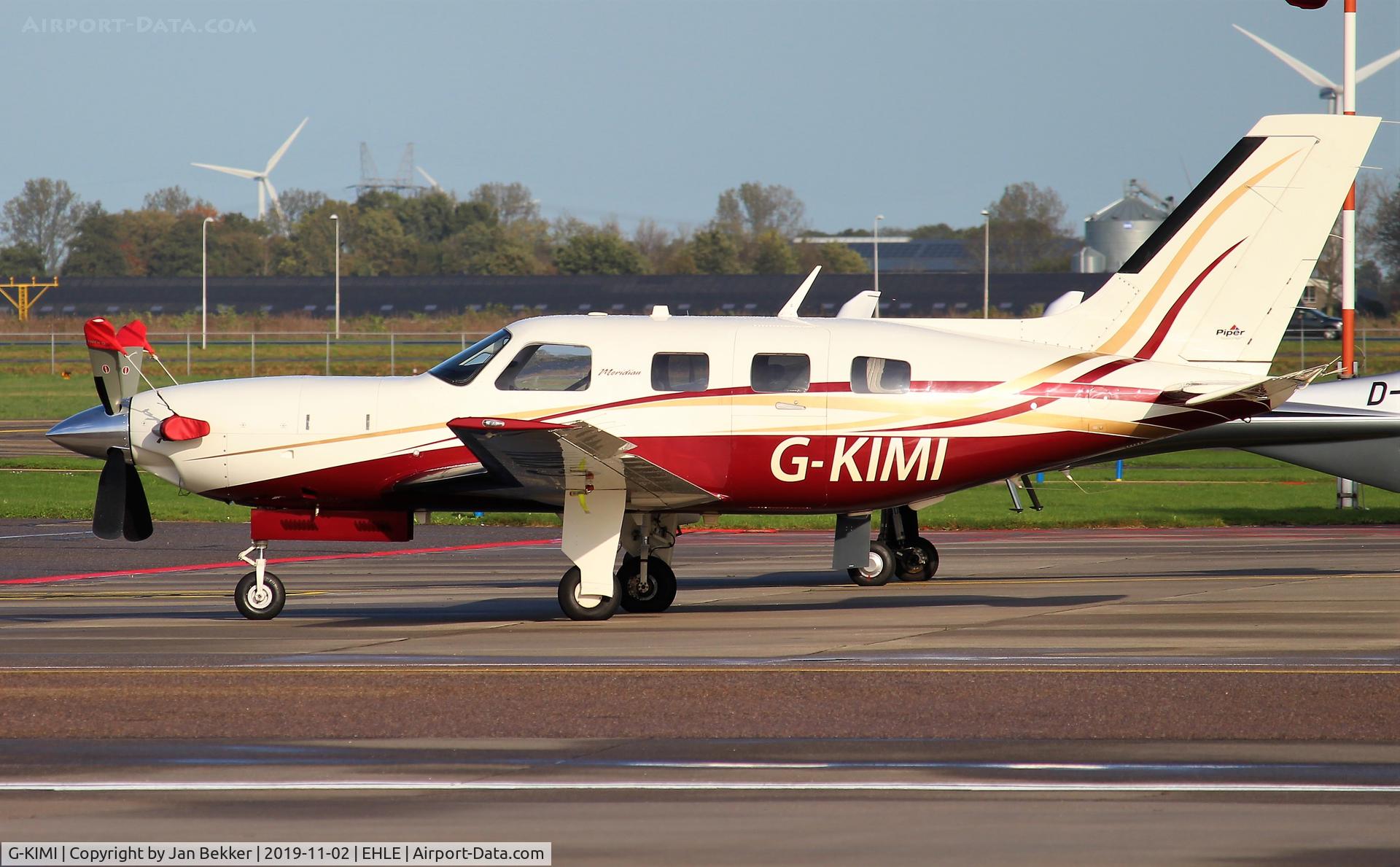 G-KIMI, 2007 Piper PA-46-500TP Malibu Meridian C/N 4697314, Lelystad Airport