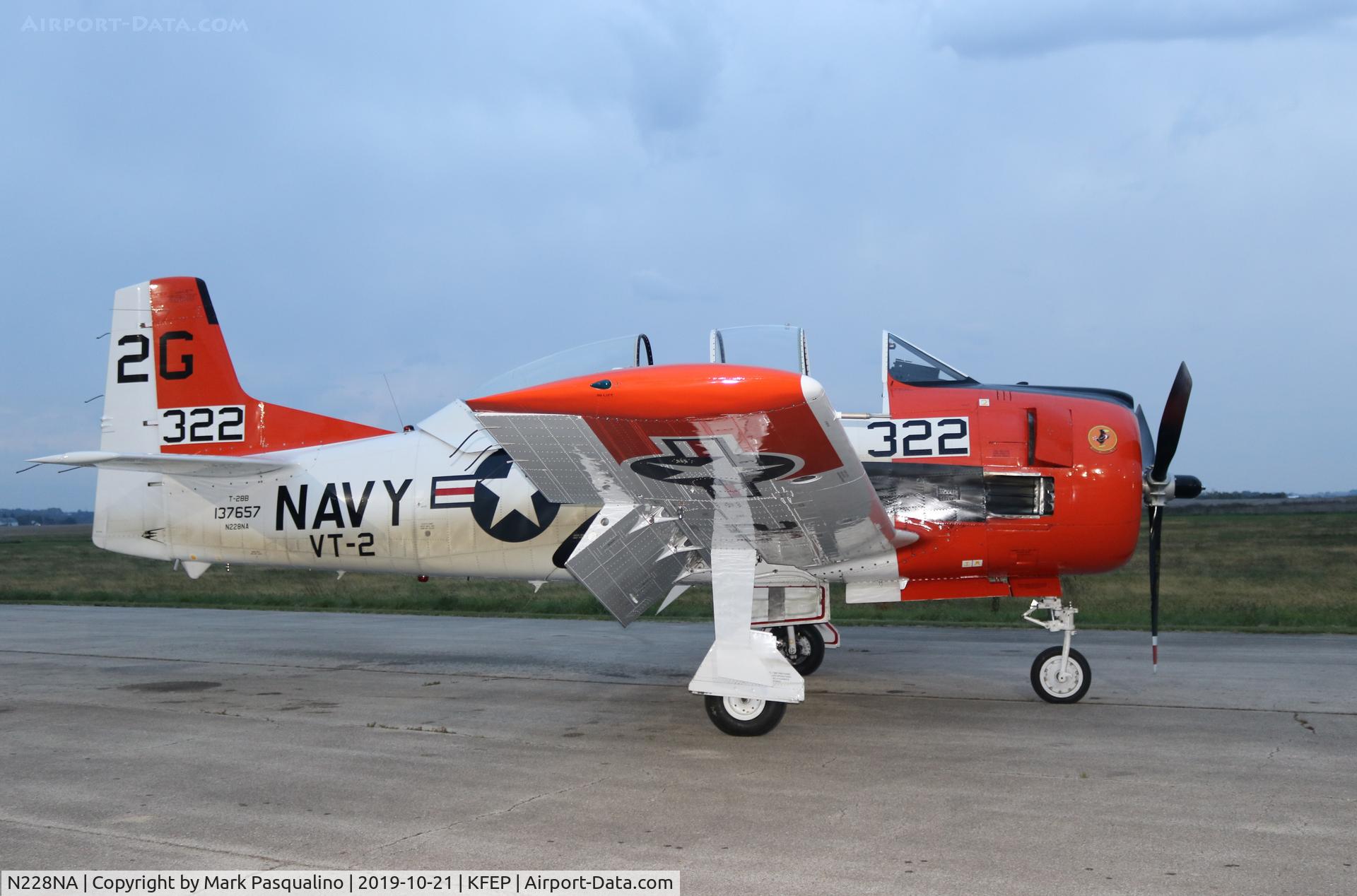 N228NA, North American T-28B Trojan C/N 200-20 (137657), North American T-28B