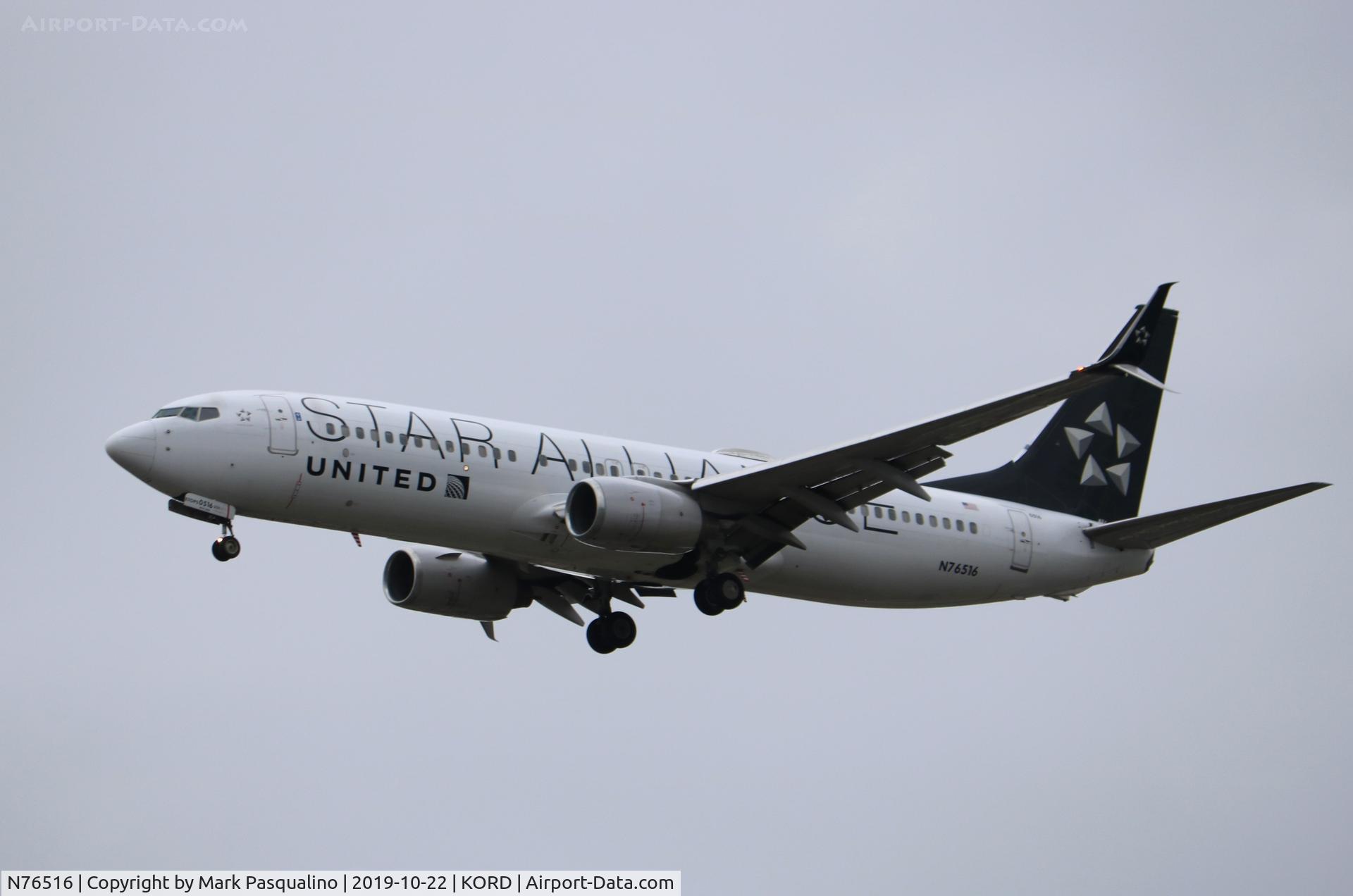 N76516, 2008 Boeing 737-824 C/N 37096, Boeing 737-824