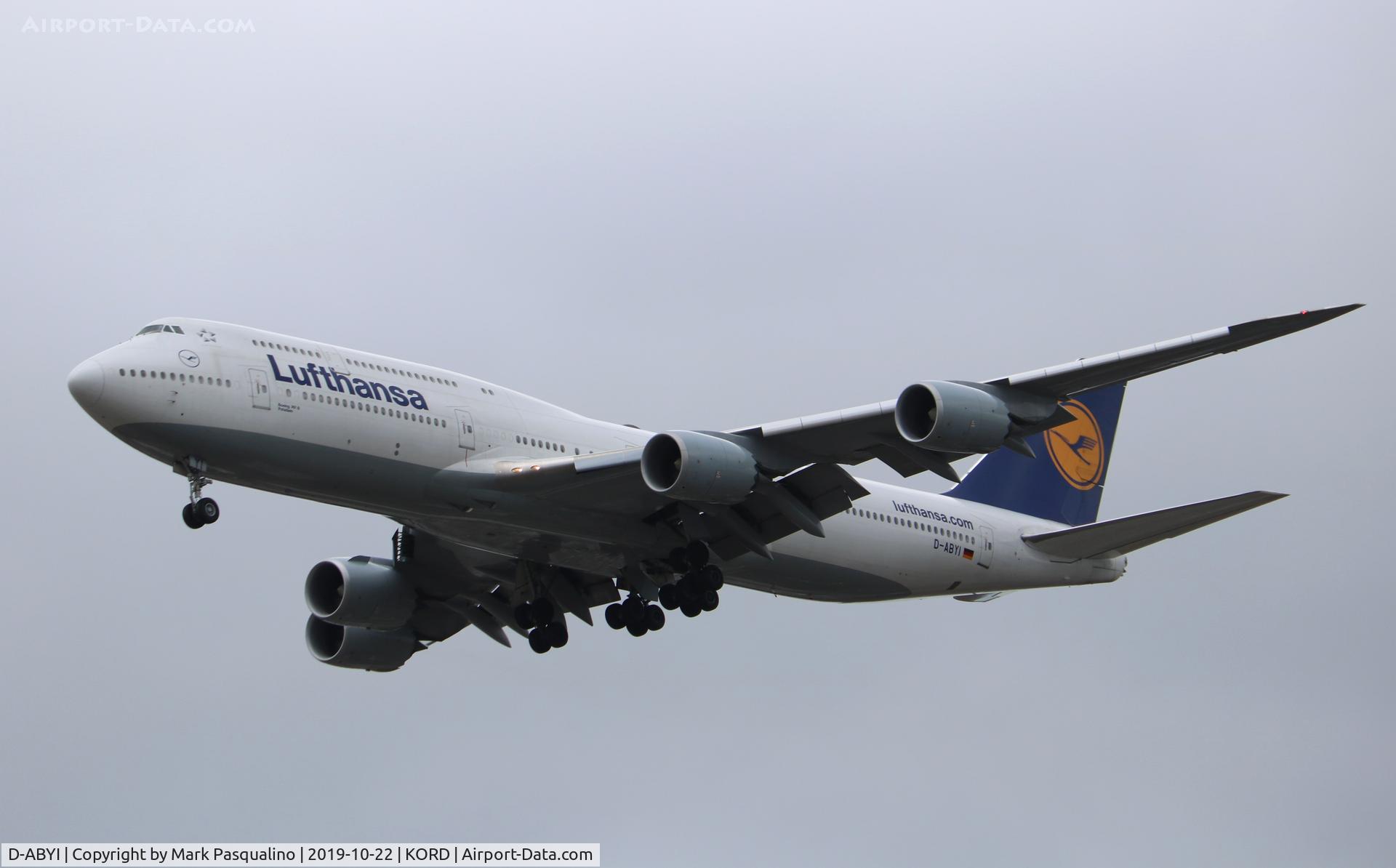 D-ABYI, 2013 Boeing 747-830 C/N 37833, Boeing 747-830