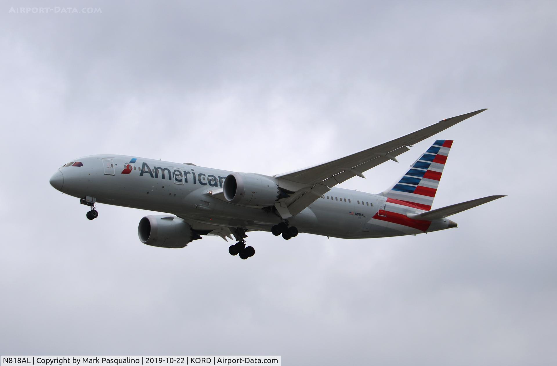 N818AL, 2017 Boeing 787-8 Dreamliner Dreamliner C/N 40636, Boeing 787-8