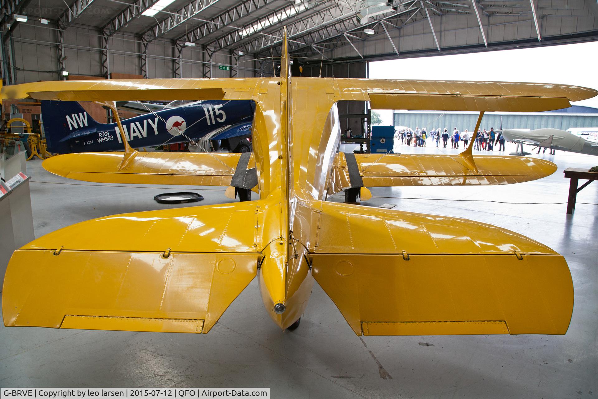 G-BRVE, 1945 Beech D17S Staggerwing C/N 6701, Duxford 12.7.2015