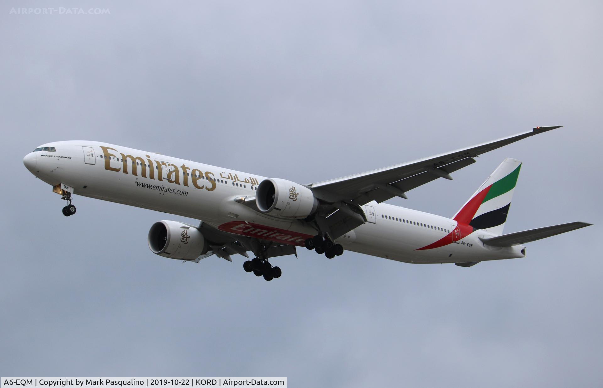 A6-EQM, 2018 Boeing 777-31H/ER C/N 42361, Boeing 777-31H/ER