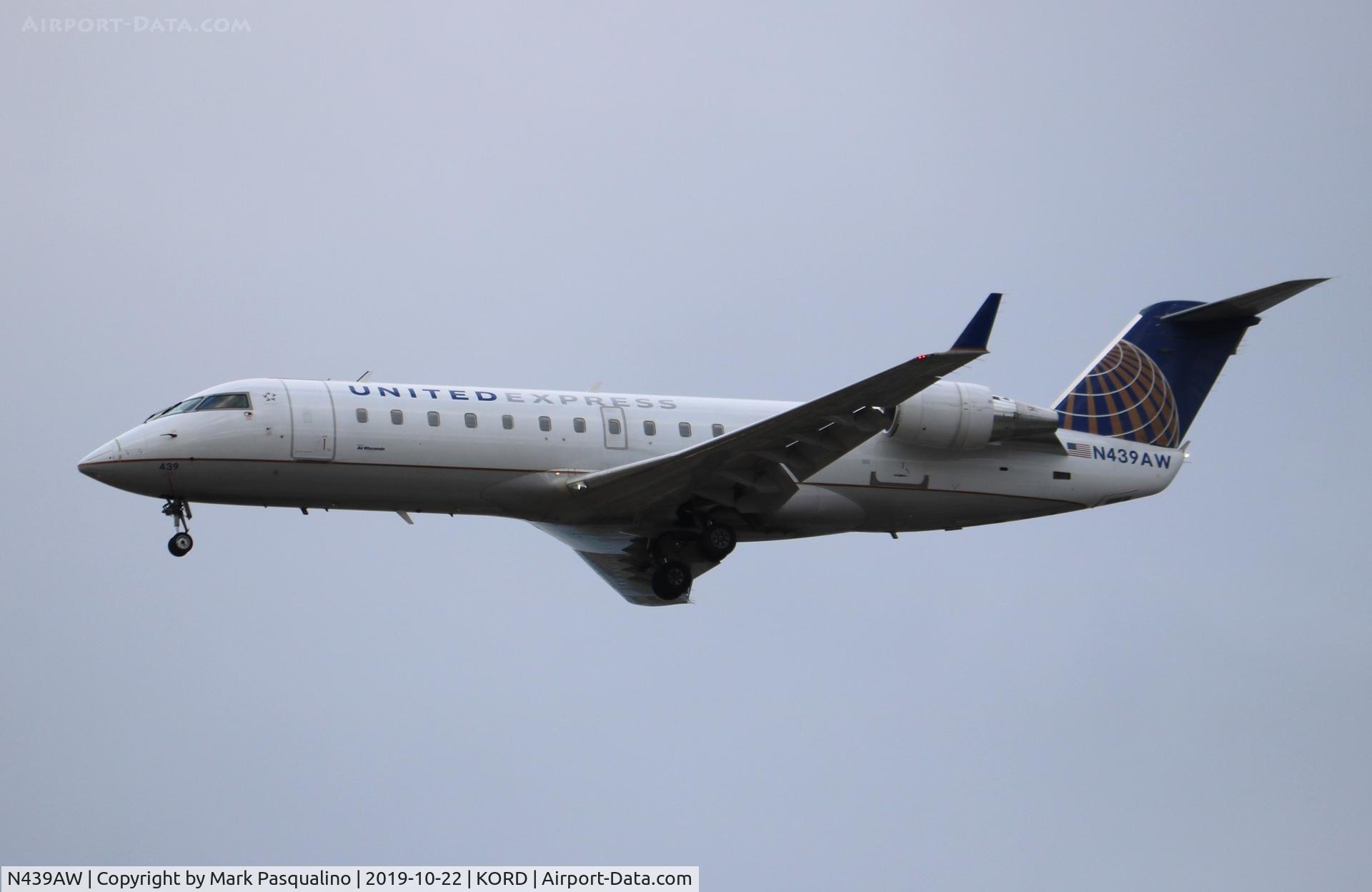 N439AW, 2003 Bombardier CRJ-200LR (CL-600-2B19) C/N 7753, CL-600-2B19