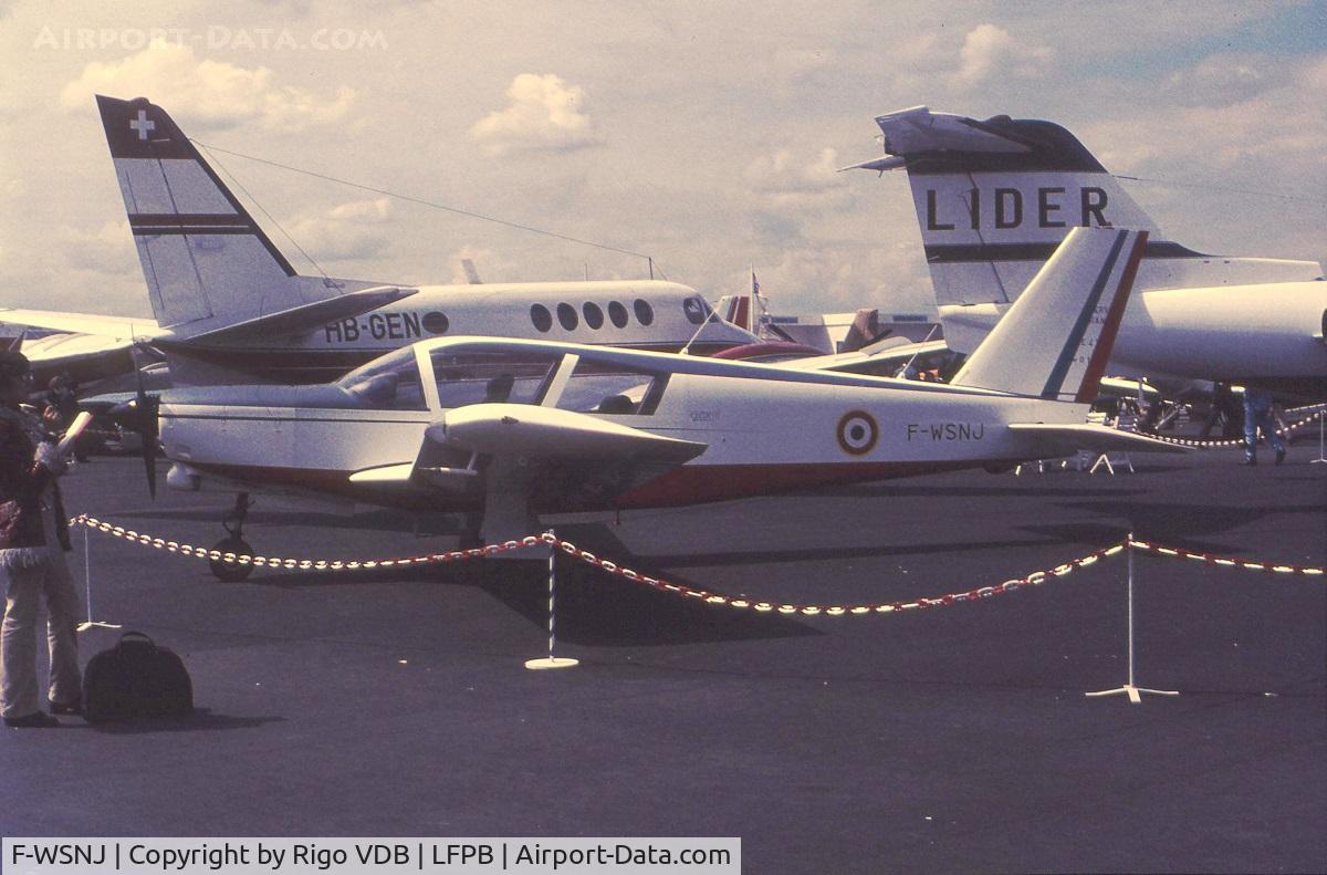 F-WSNJ, 1971 Wassmer (Cerva) CE-43 Guepard C/N 01, Prototype of the CE-43 at the Paris Air Show in June 1971.