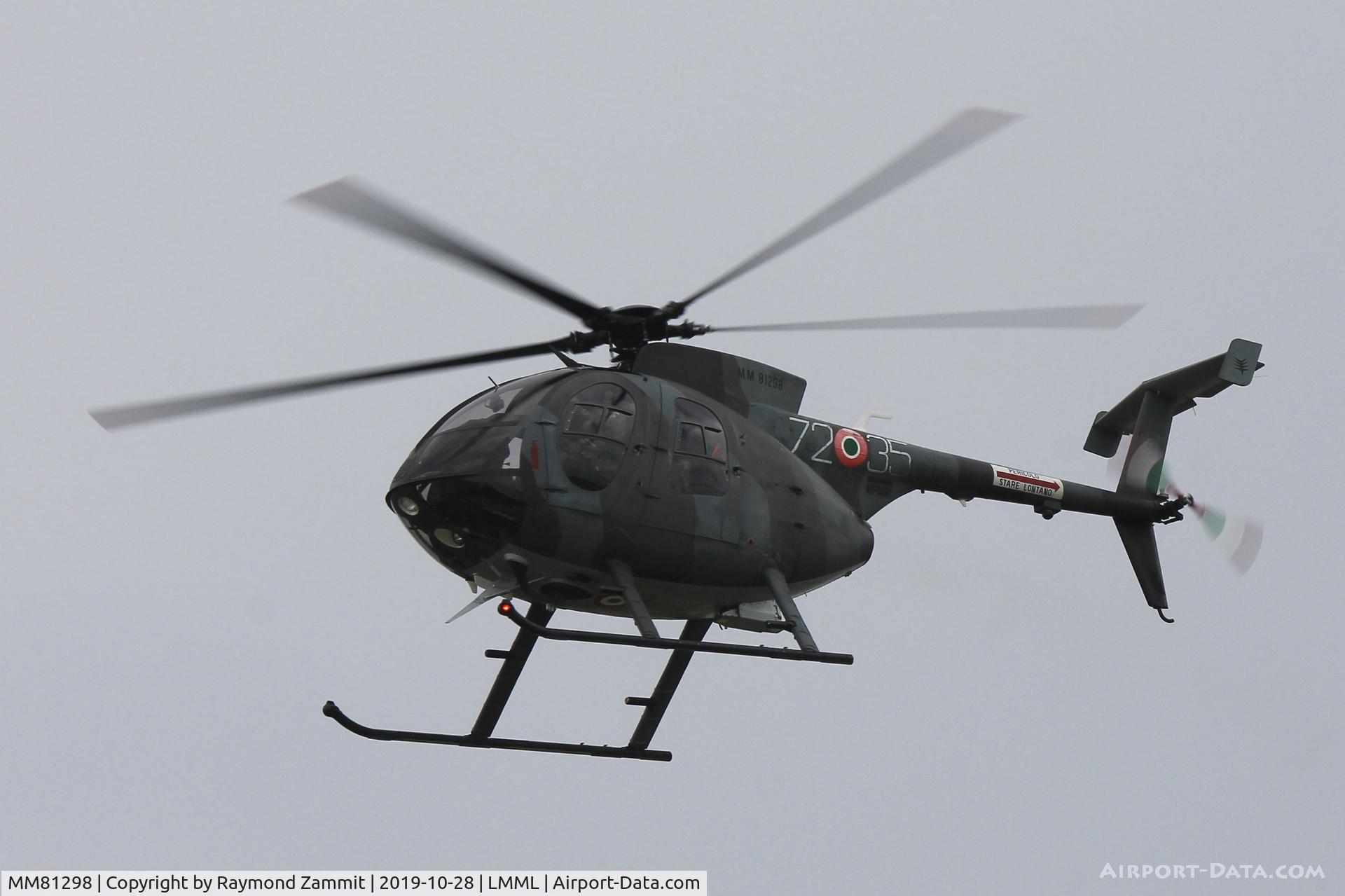MM81298, Agusta NH-500E C/N 236, Agusta NH-500E MM81298/72-35 Italian Air Force