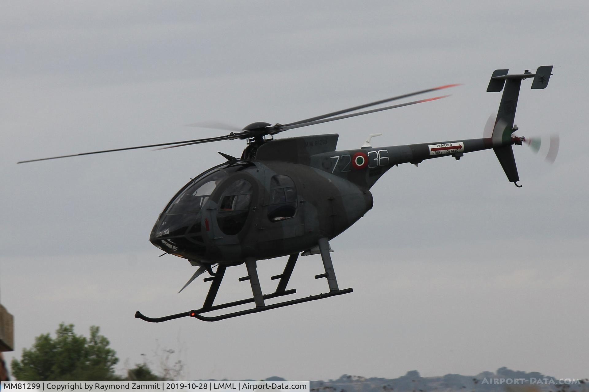 MM81299, Agusta NH-500E C/N 237, Agusta NH-500E MM81299/72-36 Italian Air Force
