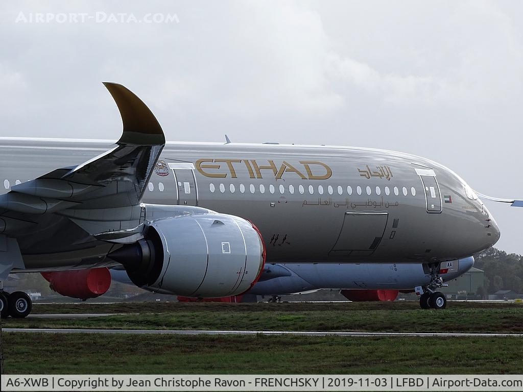 A6-XWB, 2019 Airbus A350-1041 C/N 290, stored Bordeaux airport