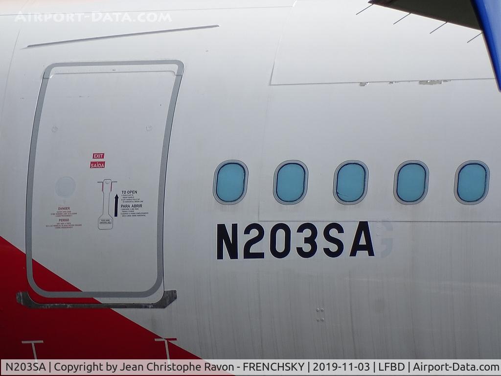 N203SA, 2015 Airbus A330-243 C/N 1608, Avianca Brasil stored BOD 04/22/2019