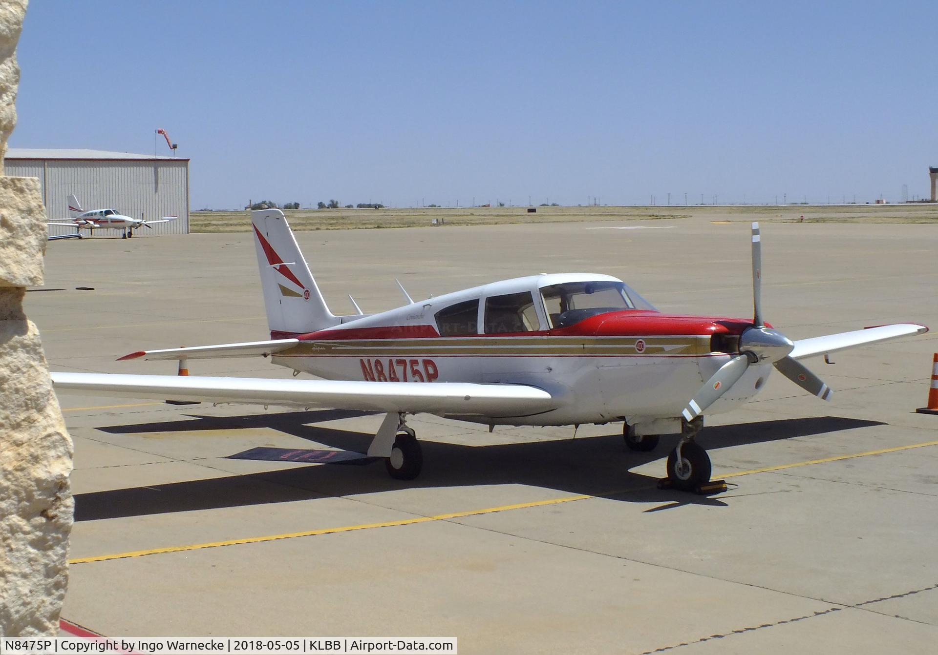 N8475P, 1964 Piper PA-24-400 Comanche 400 C/N 26-53, Piper PA-24-400 Comanche 400 at Lubbock Preston Smith Intl. Airport, Lubbock TX
