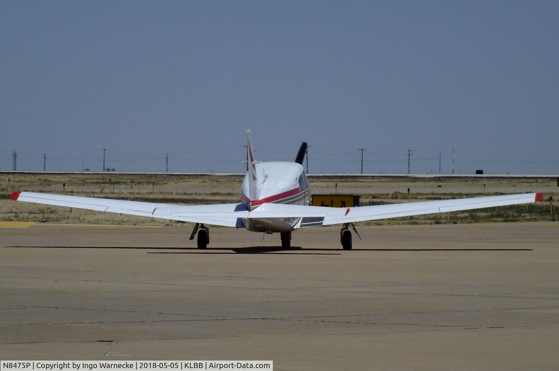 N8475P, 1964 Piper PA-24-400 Comanche 400 C/N 26-53, Piper PA-24-400 Comanche 400 at Lubbock Preston Smith Intl. Airport, Lubbock TX