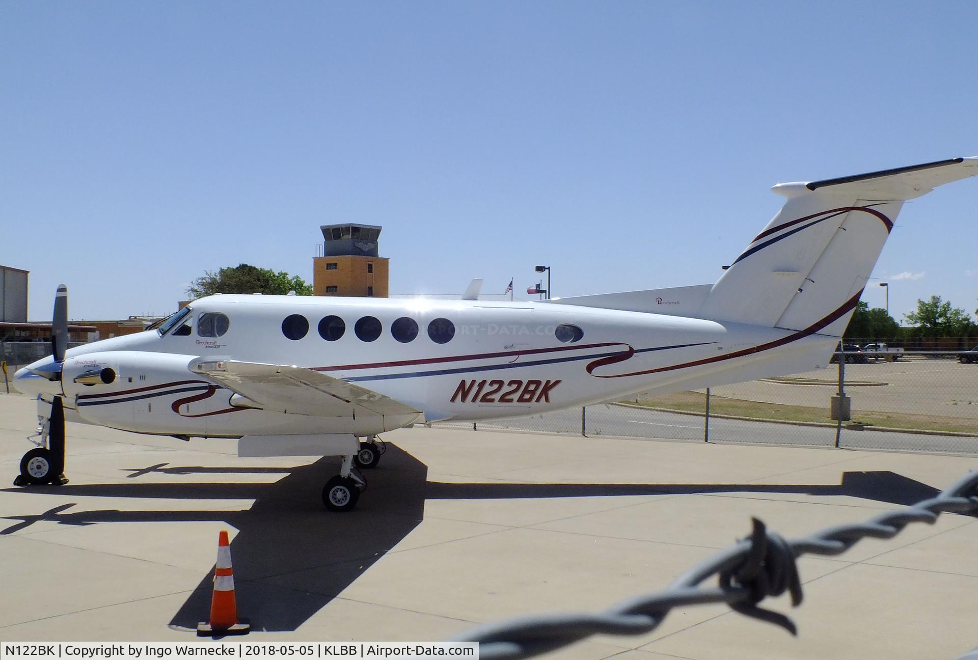 N122BK, 1999 Raytheon Aircraft Company B200 C/N BB-1651, Raytheon B200 Super King Air at Lubbock Preston Smith Intl. Airport, Lubbock TX