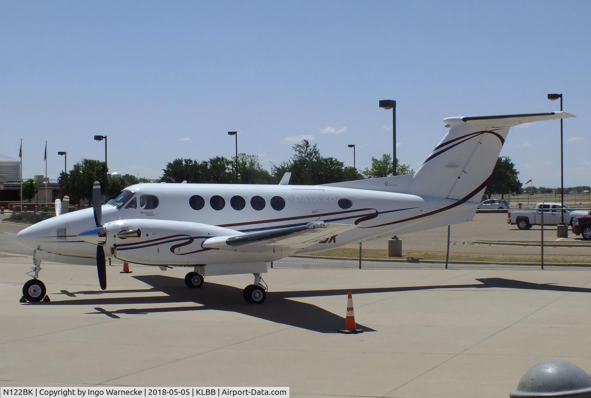 N122BK, 1999 Raytheon Aircraft Company B200 C/N BB-1651, Raytheon B200 Super King Air at Lubbock Preston Smith Intl. Airport, Lubbock TX