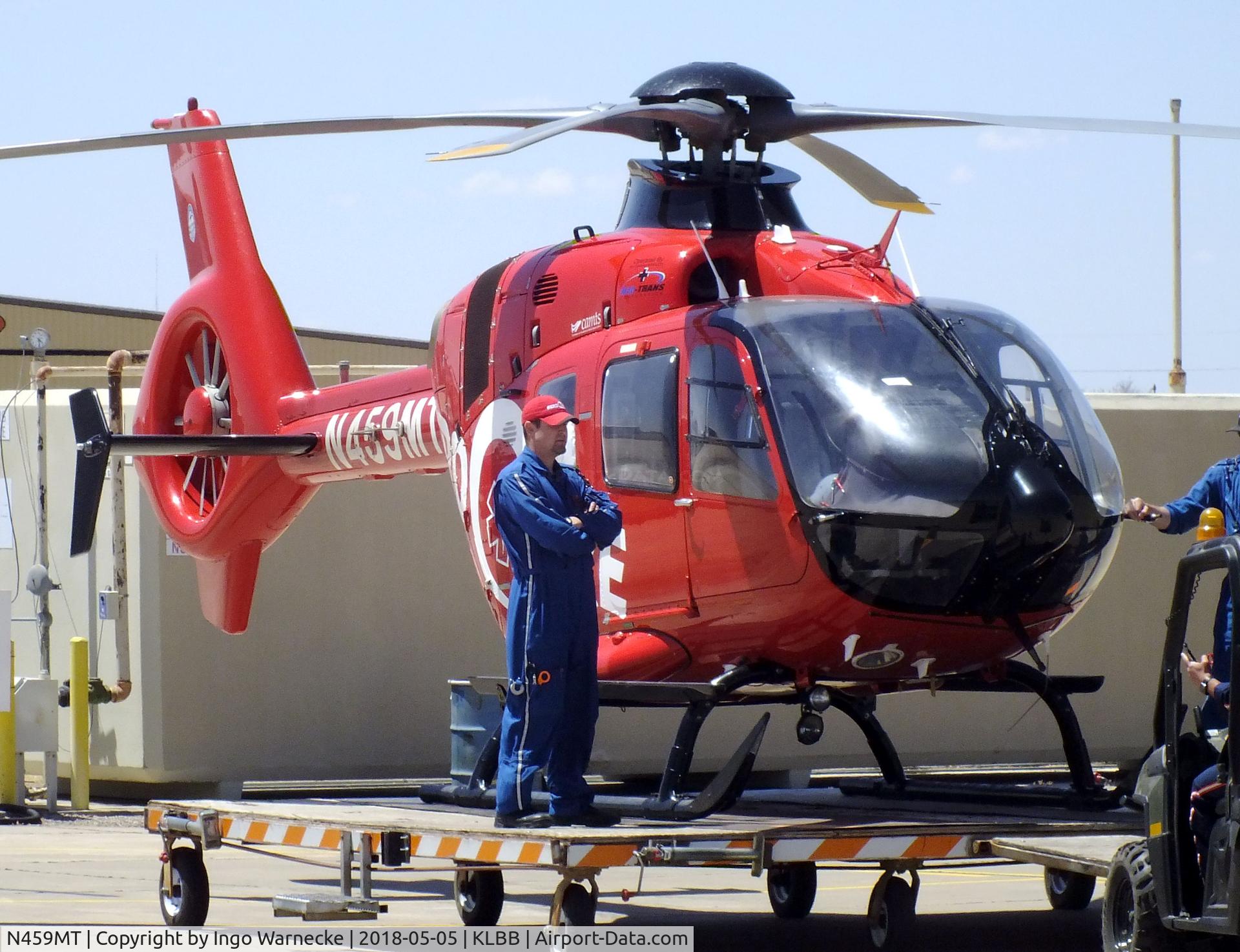 N459MT, Eurocopter EC-135P-2+ C/N 0928, Eurocopter EC135P2+ EMS of AeroCare at Lubbock Preston Smith Intl. Airport, Lubbock TX