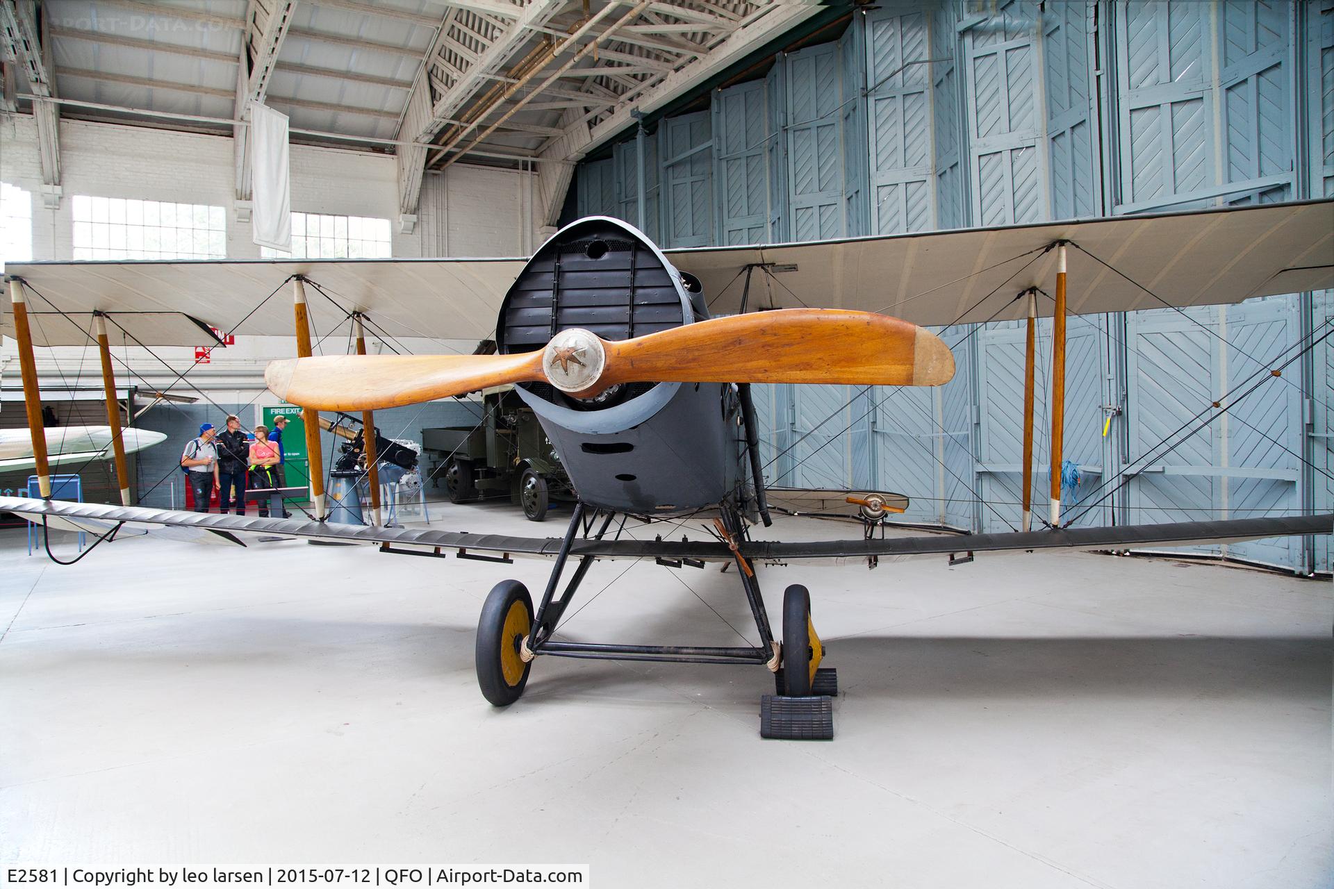 E2581, 1918 Bristol F.2B Fighter C/N 4184, Duxford 12.7.2015