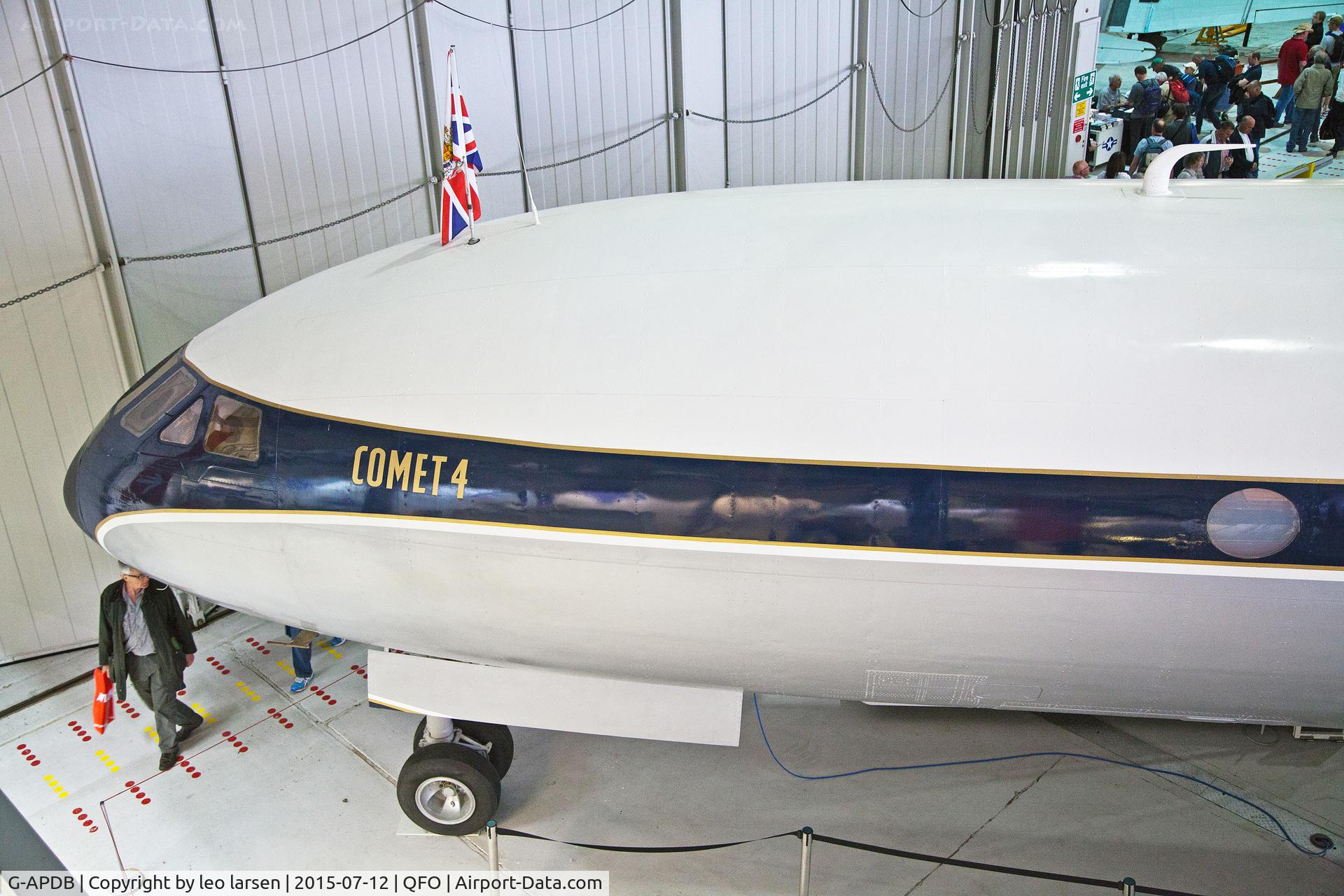 G-APDB, 1958 De Havilland DH.106 Comet 4 C/N 6403, Duxford 12.7.2015