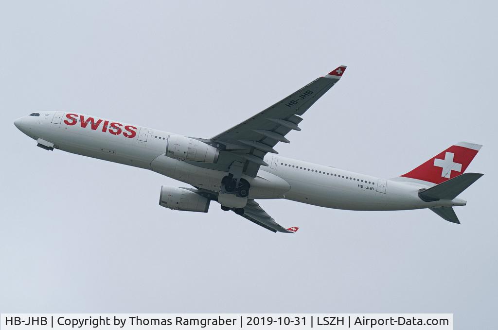 HB-JHB, 2009 Airbus A330-343X C/N 1018, SWISS Airbus A330-300