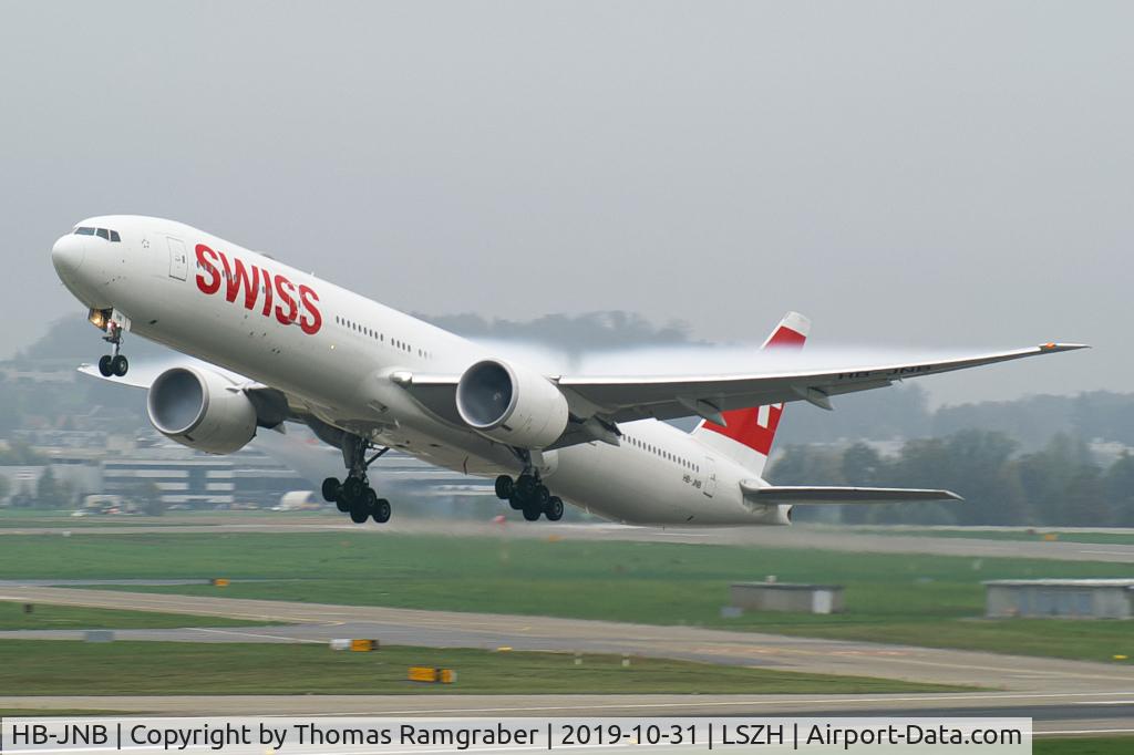 HB-JNB, 2016 Boeing 777-3DE/ER C/N 44583, SWISS Boeing 777-300