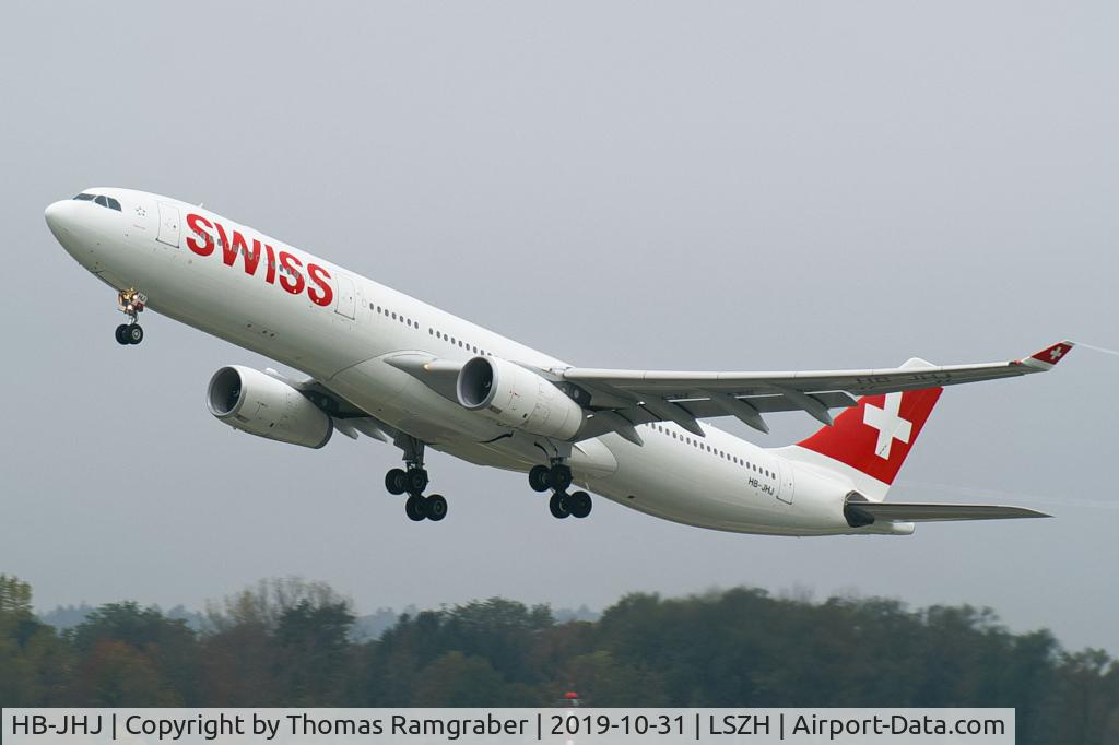 HB-JHJ, 2010 Airbus A330-343X C/N 1188, SWISS Airbus A330-300