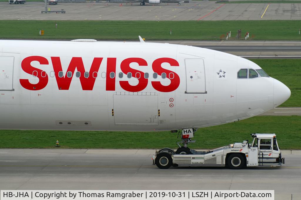 HB-JHA, 2009 Airbus A330-343 C/N 1000, SWISS Airbus A330-343
