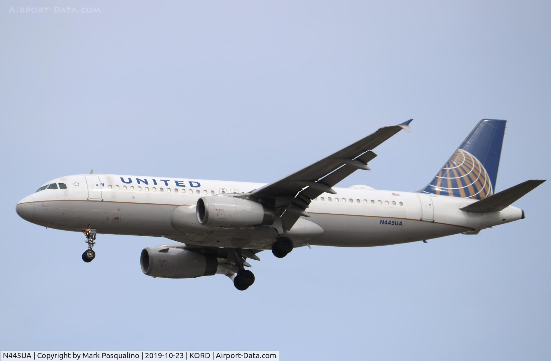 N445UA, 1998 Airbus A320-232 C/N 826, Airbus A320-232
