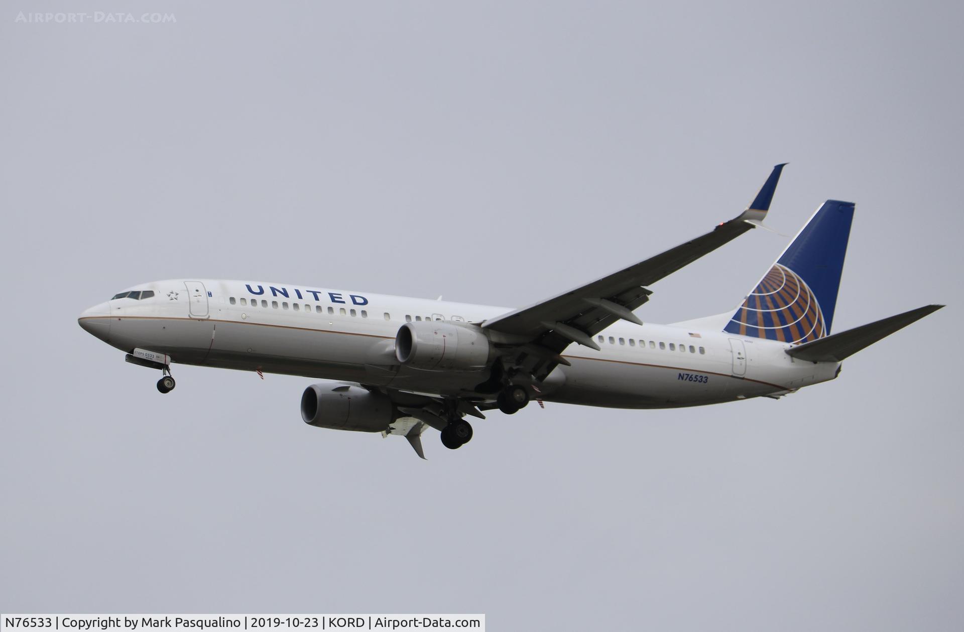 N76533, 2016 Boeing 737-824 C/N 62748, Boeing 737-824