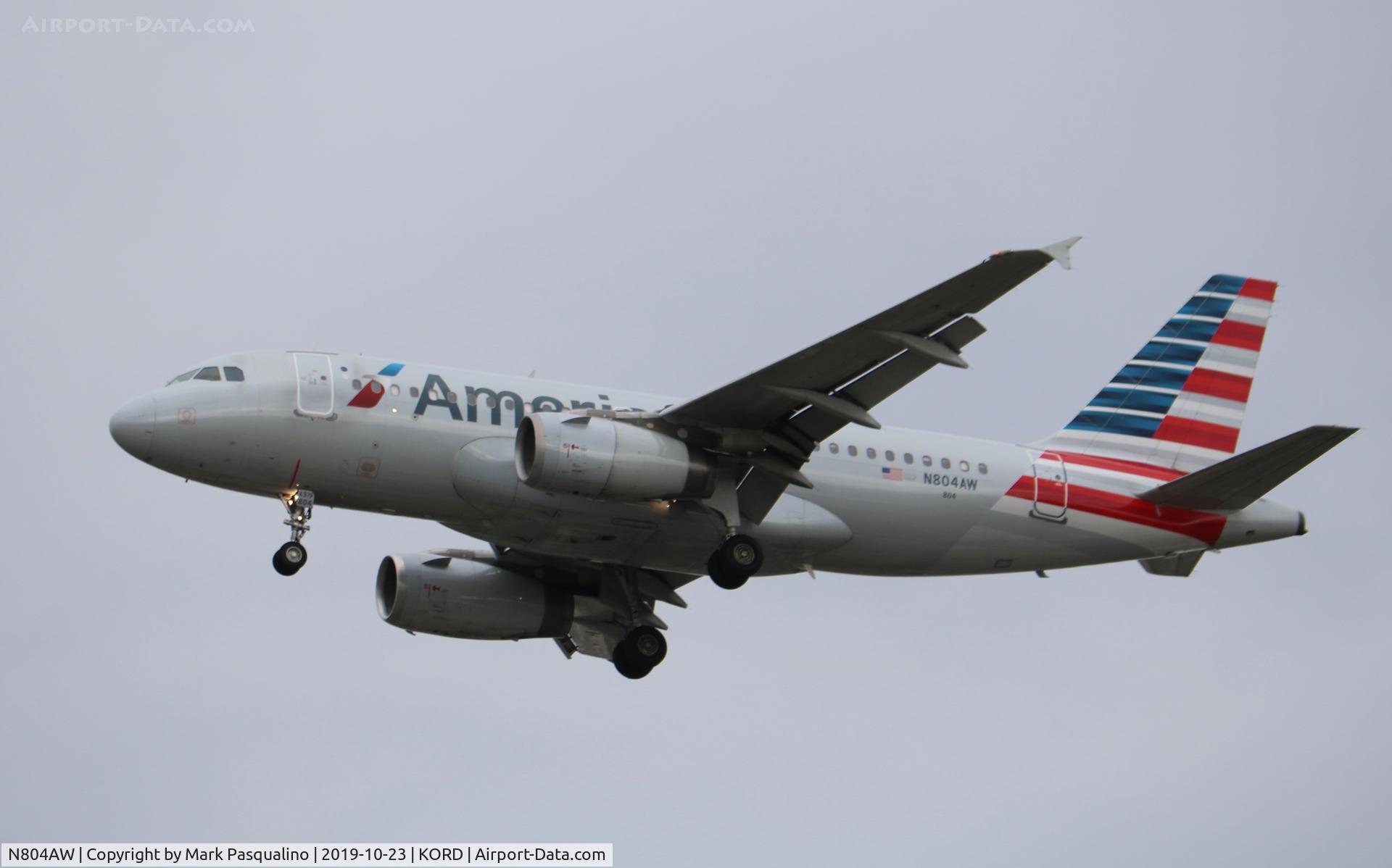N804AW, 1999 Airbus A319-132 C/N 1043, Airbus A319-132