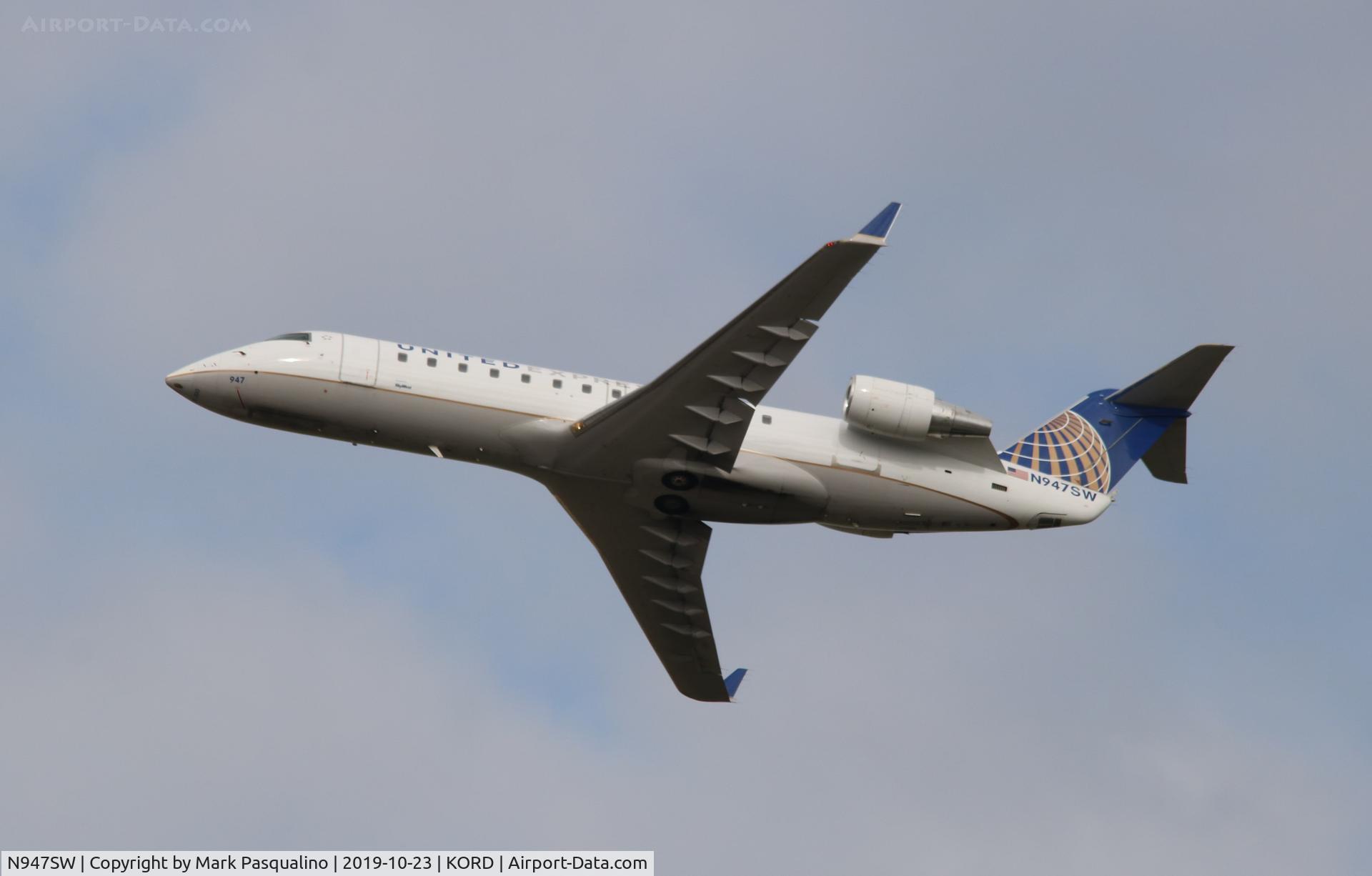 N947SW, 2003 Bombardier CRJ-200LR (CL-600-2B19) C/N 7786, CL-600-2B19