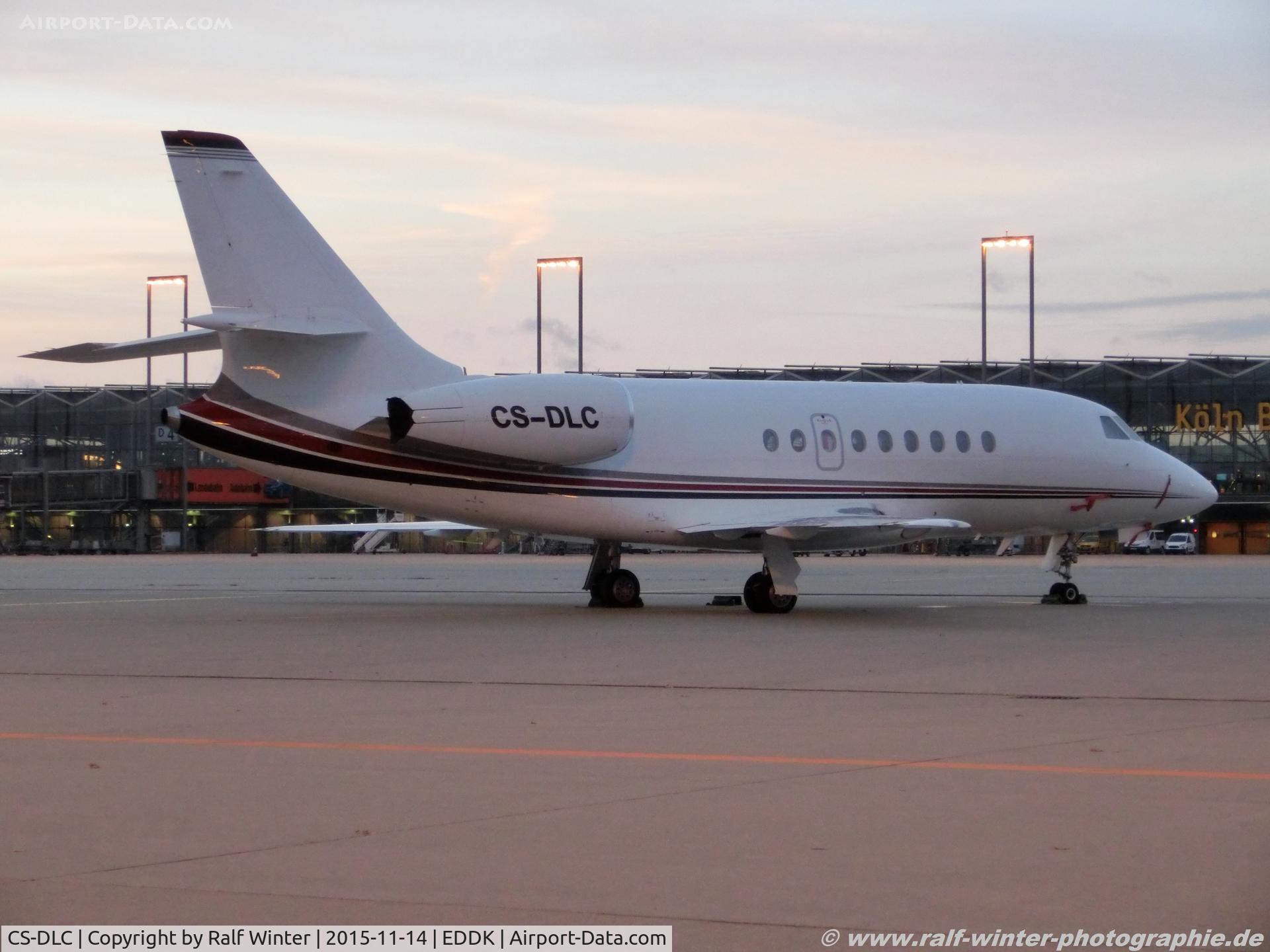 CS-DLC, 2006 Dassault Falcon 2000EX C/N 98, Dassault Falcon 2000EX - NJE NetJets Transportes Aereos - 98 - CS-DLC - 14.11.2015 - CGN