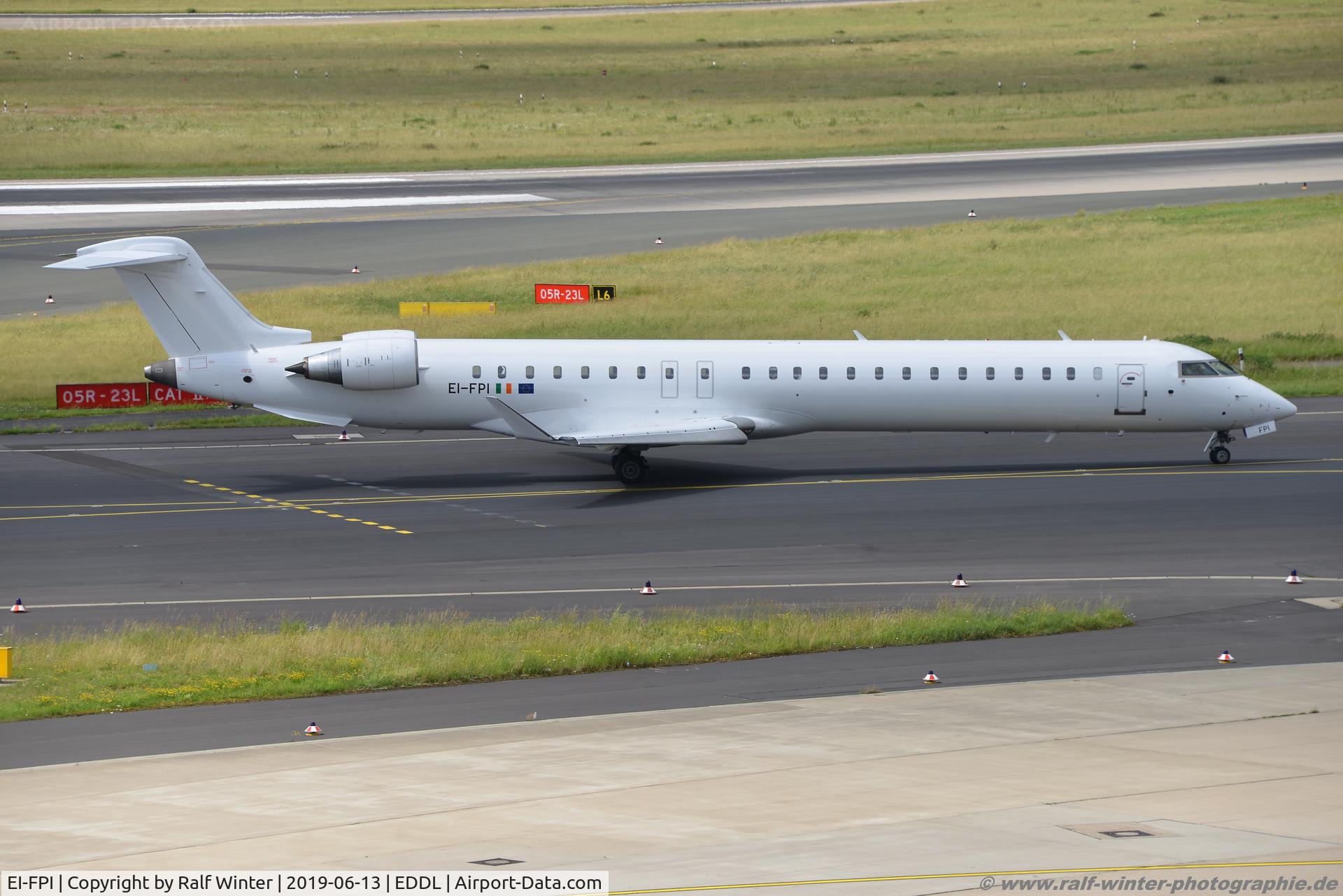 EI-FPI, 2016 Bombardier CRJ-900LR (CL-600-2D24) C/N 15425, Bombardier CL-600-2D24 CRJ-900LR - SK SAS SAS Scandinavan Airlines out of colors 'Inga Viking' - 15425 - EI-FPI - 13.06.2019 - DUS