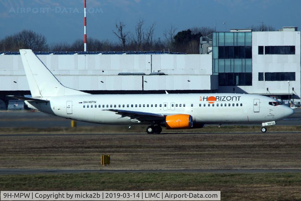 9H-MPW, 1991 Boeing 737-484 C/N 25417, Taxiing
