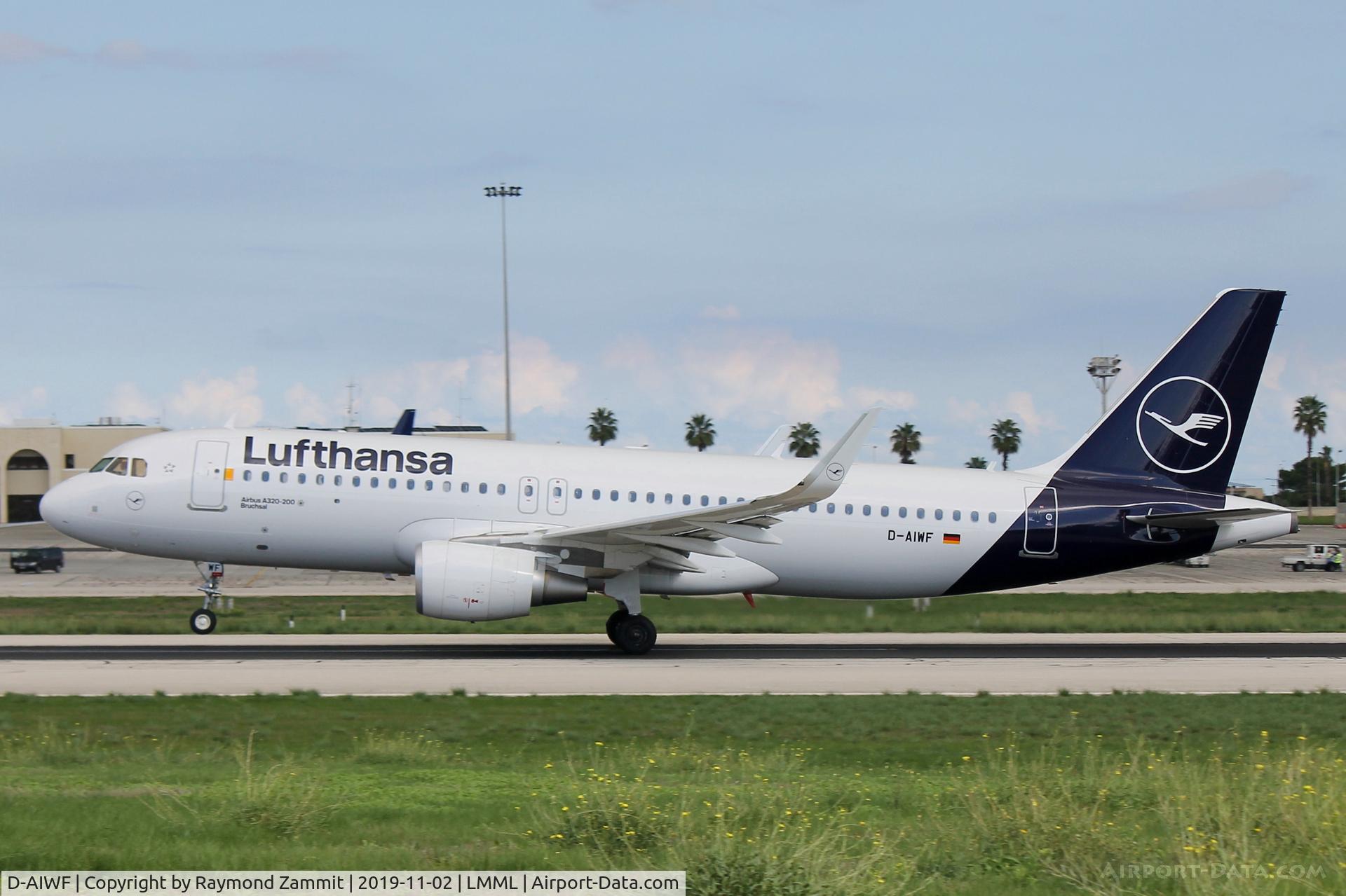 D-AIWF, 2019 Airbus A320-214 C/N 8853, A320 D-AIWF Lufthansa