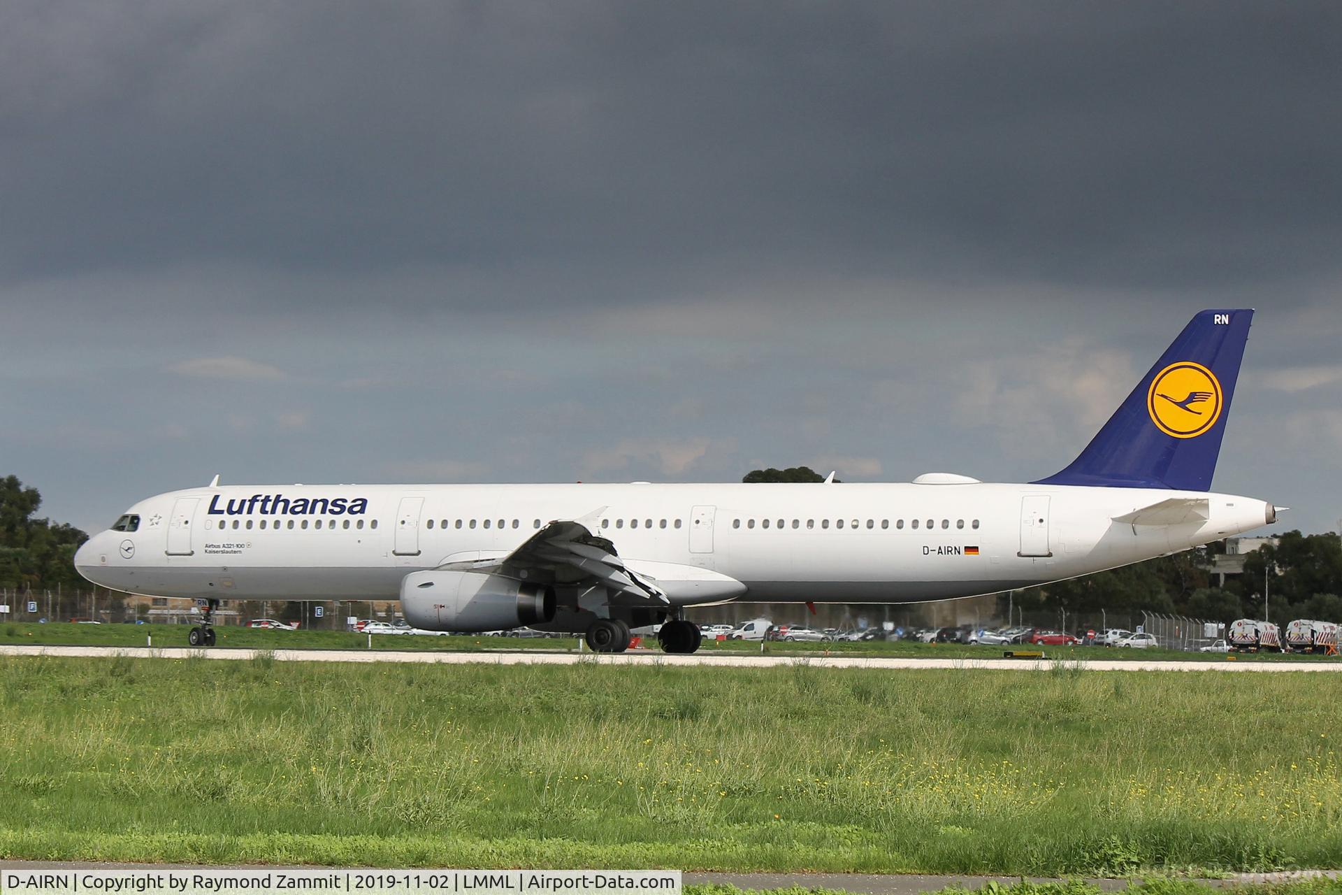 D-AIRN, 1995 Airbus A321-131 C/N 0560, A321 D-AIRN Lufthansa