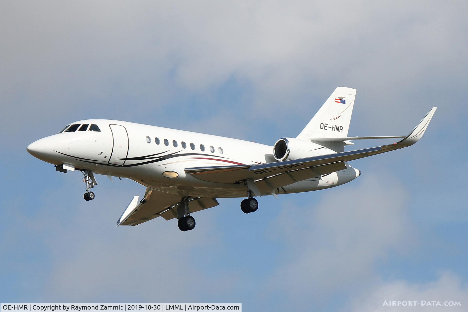 OE-HMR, 2008 Dassault Falcon 2000EX C/N 152, Dassault Falcon 2000EX OE-HMR MHS Aviation