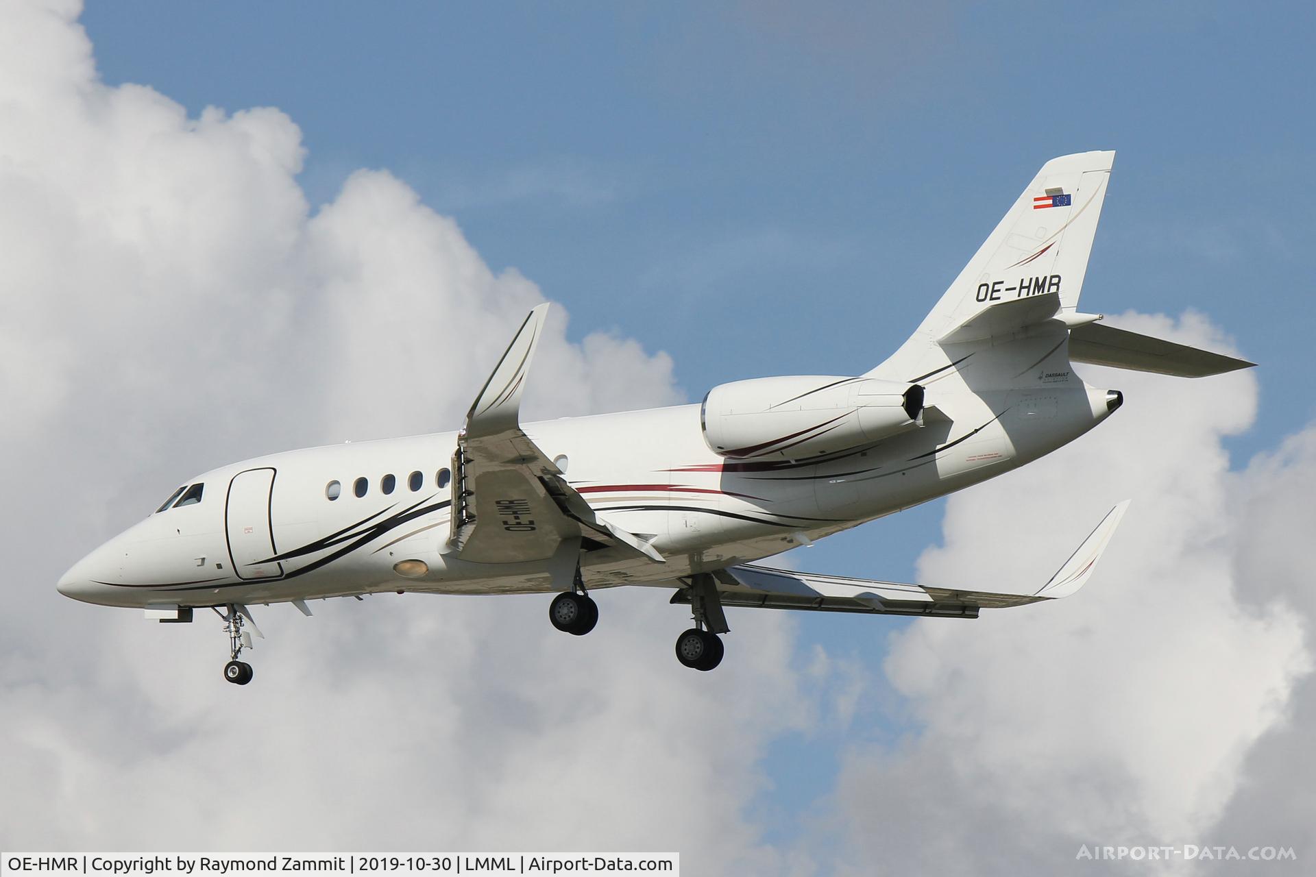 OE-HMR, 2008 Dassault Falcon 2000EX C/N 152, Dassault Falcon 2000EX OE-HMR MHS Aviation
