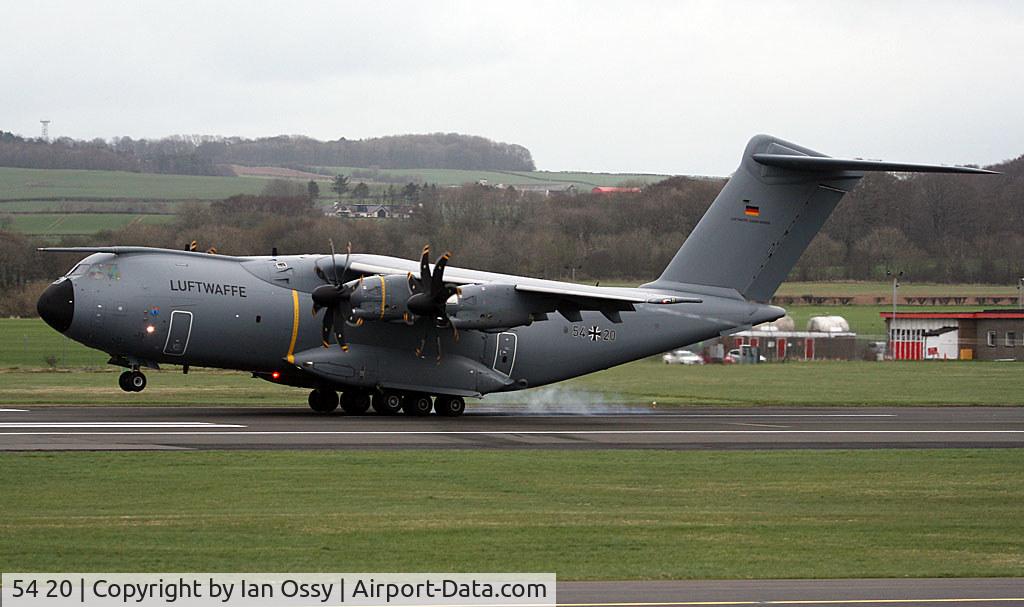 54 20, 2018 Airbus A400M-180 Atlas C/N 074, 2018 Airbus A400M-180 Atlas