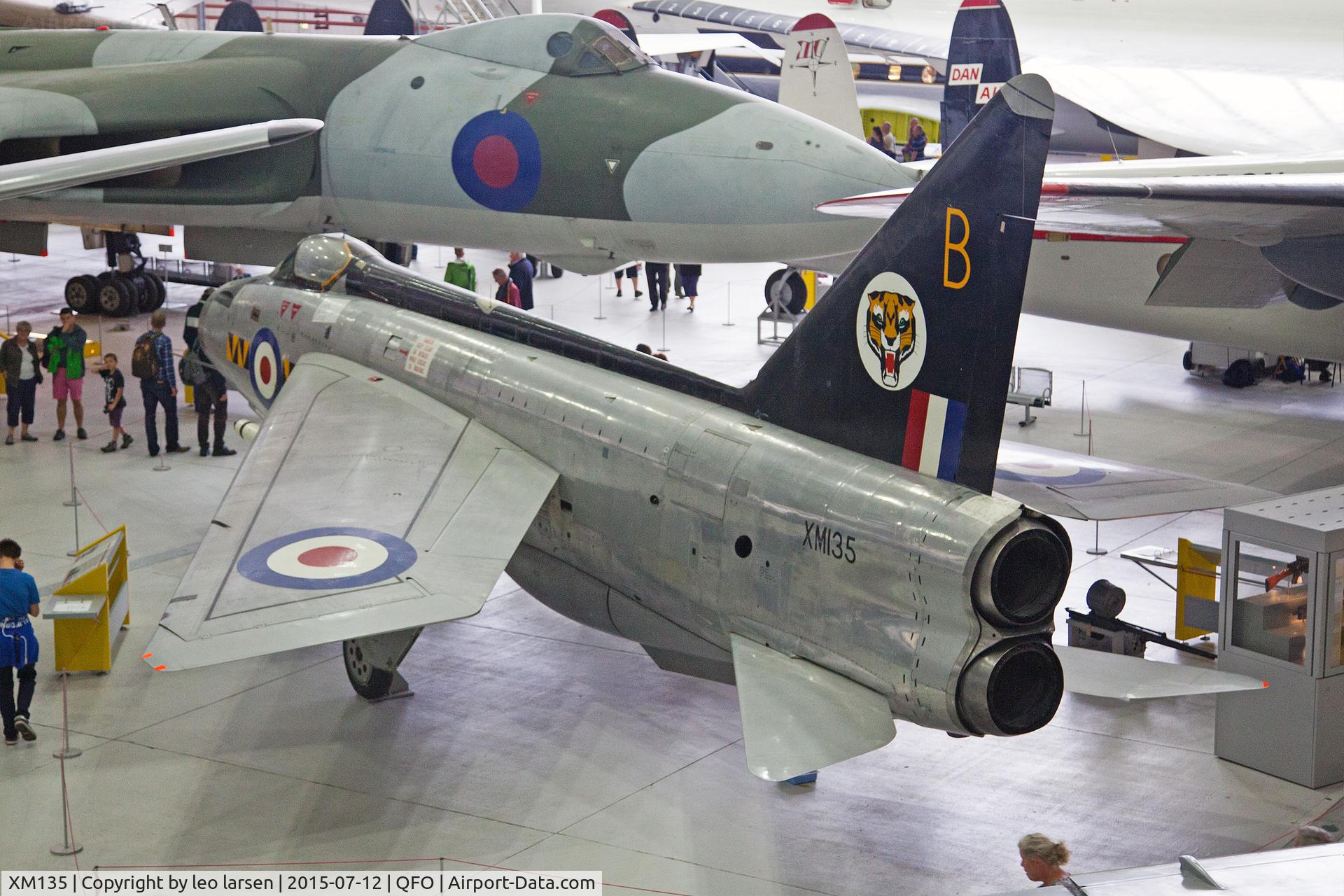 XM135, 1959 English Electric Lightning F.1 C/N 95031, Duxford 12.7.2015