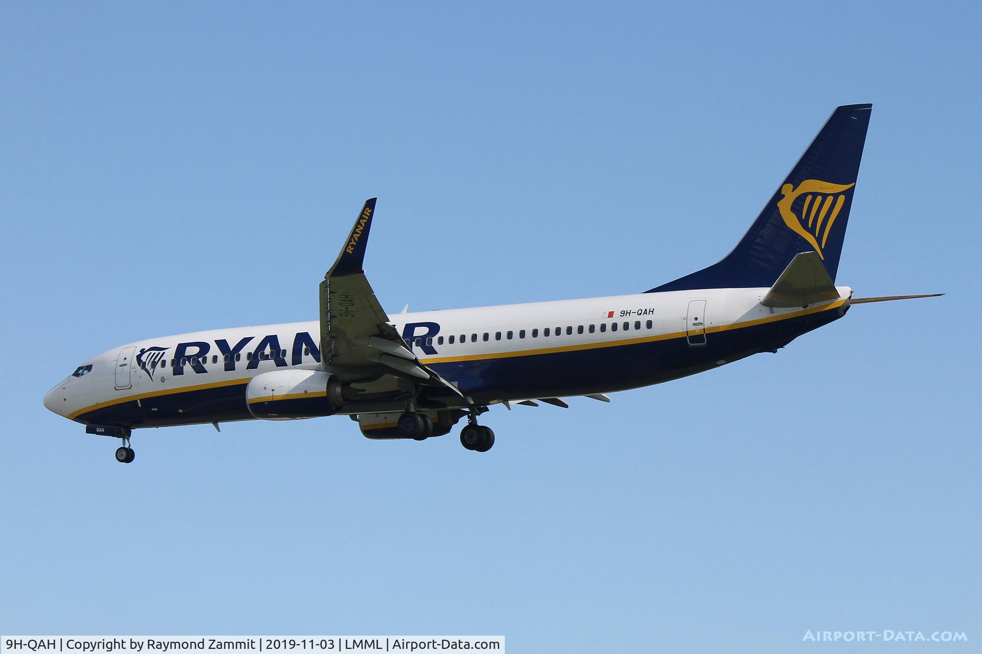 9H-QAH, 2018 Boeing 737-8AS C/N 44816, B737-800 9H-QAH Malta Air