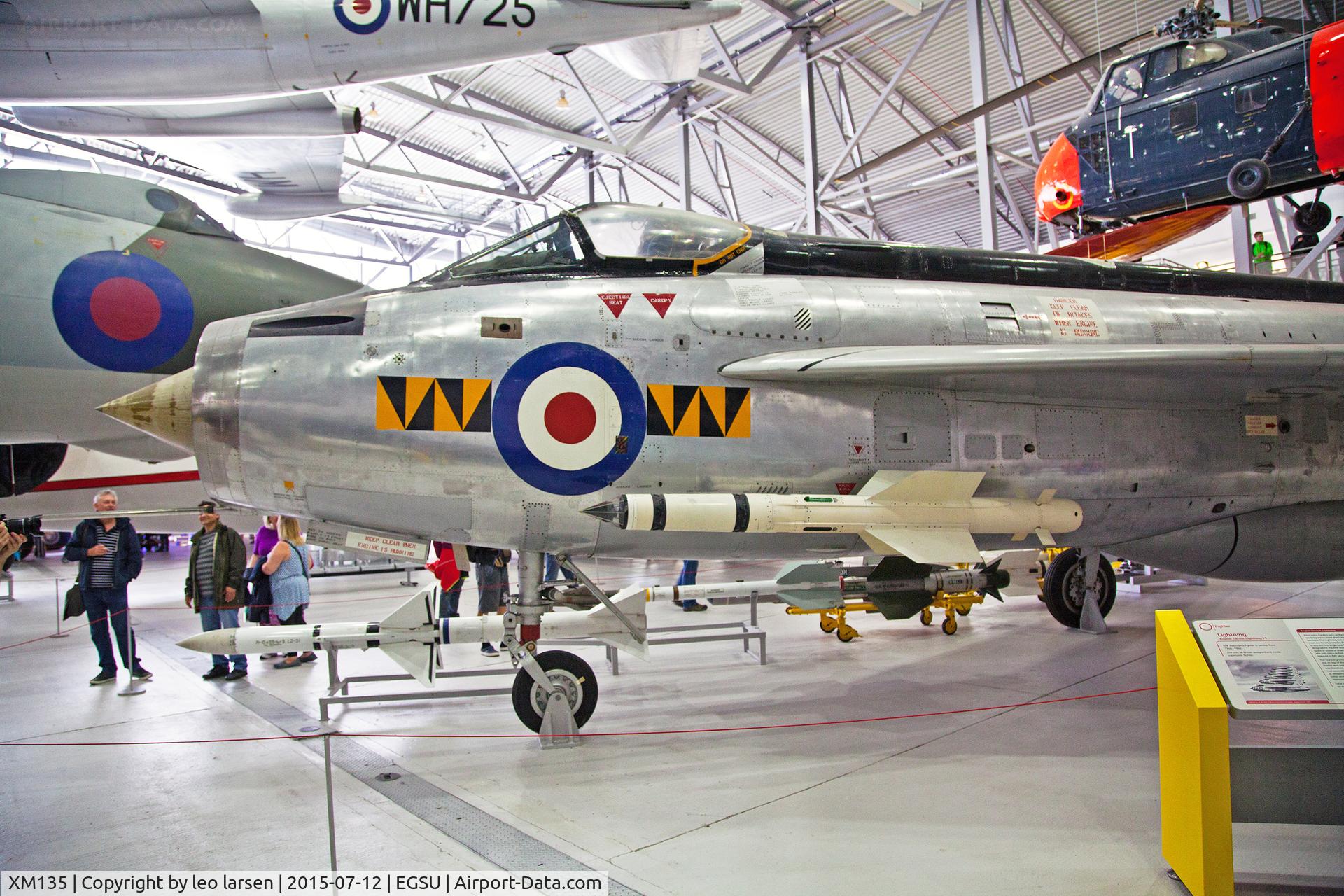 XM135, 1959 English Electric Lightning F.1 C/N 95031, Duxford 12.7.2015