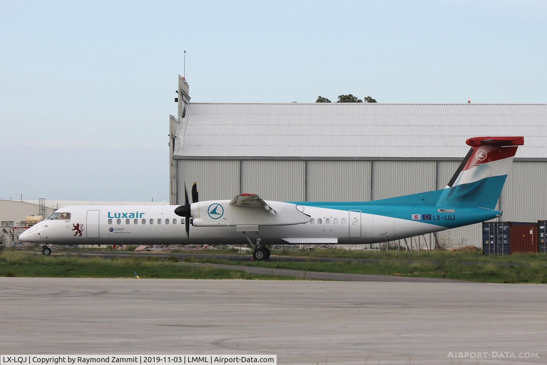 LX-LQJ, 2017 De Havilland Canada DHC-8-402Q Dash 8 C/N 4562, DeHavilland Canada DHC-8 LX-LQJ Luxair