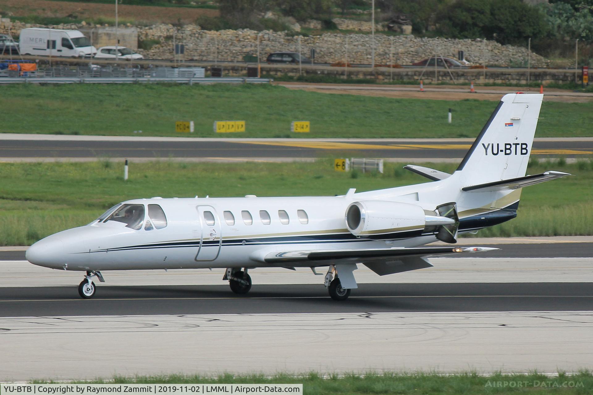 YU-BTB, 2002 Cessna 550 Citation Bravo C/N 550-1037, Cessna 550 Citation Bravo YU-BTB