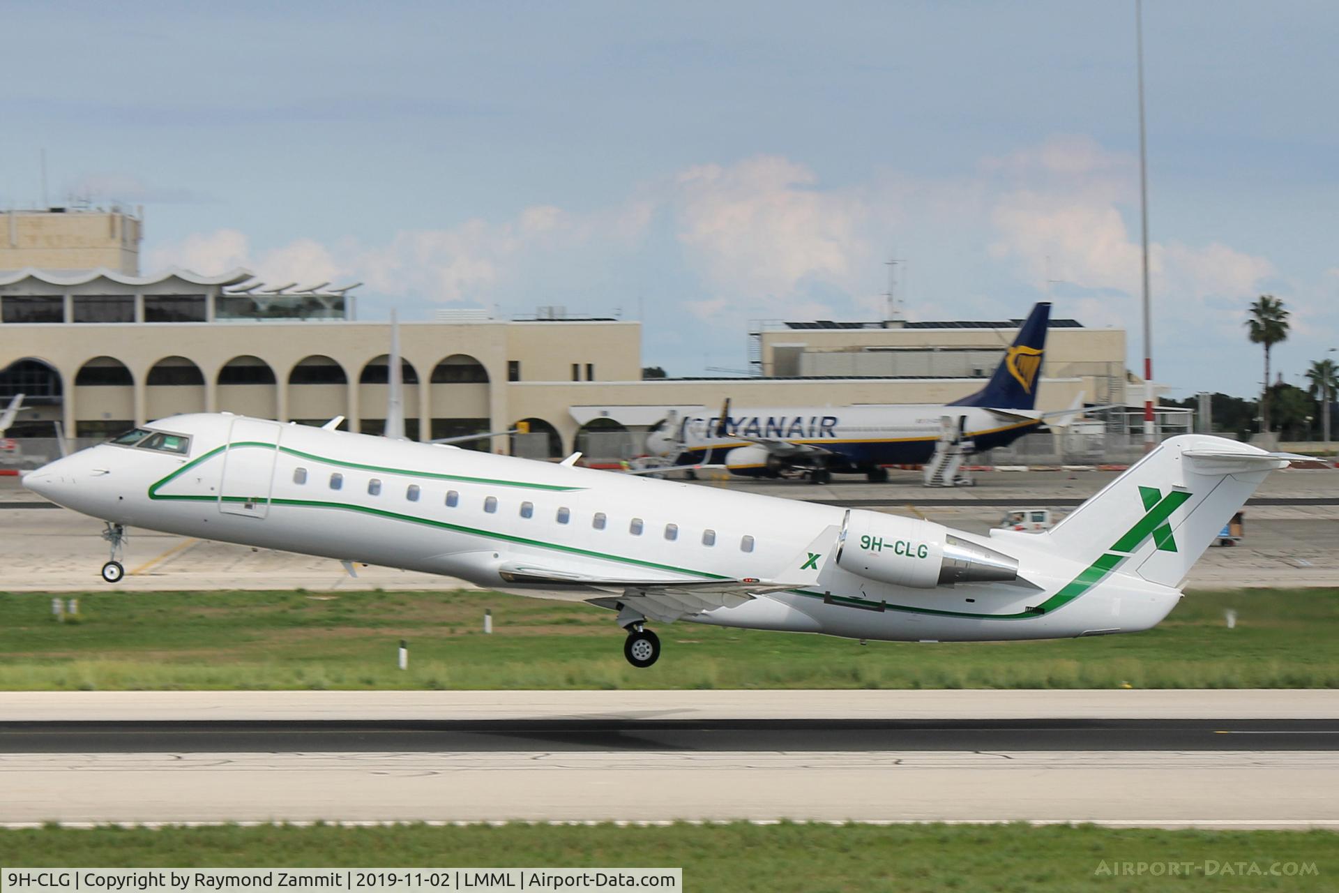 9H-CLG, 2006 Bombardier Challenger 850 (CL-600-2B19) C/N 8063, Bombardier Challenger 850 9H-CLG Air X