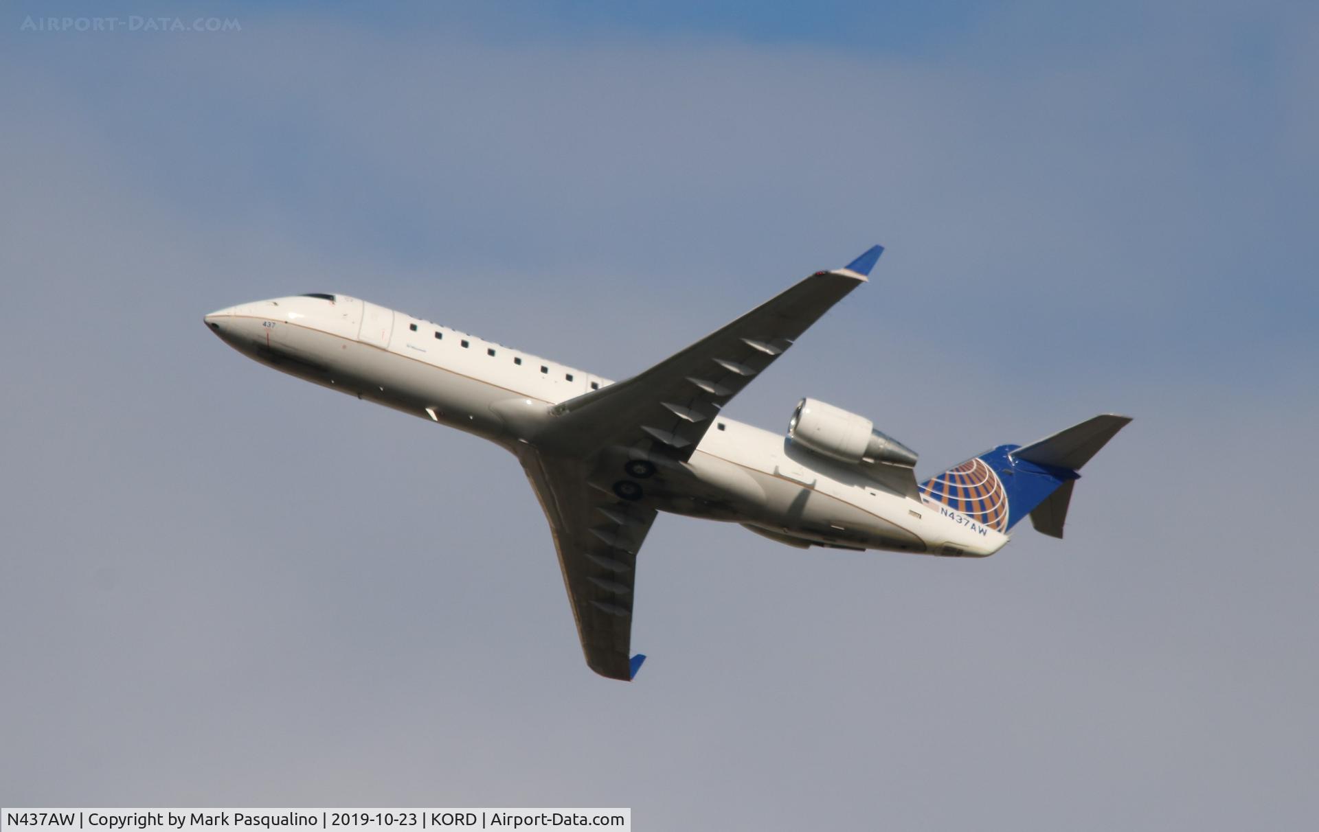 N437AW, 2003 Bombardier CRJ-200LR (CL-600-2B19) C/N 7744, CL-600-2B19