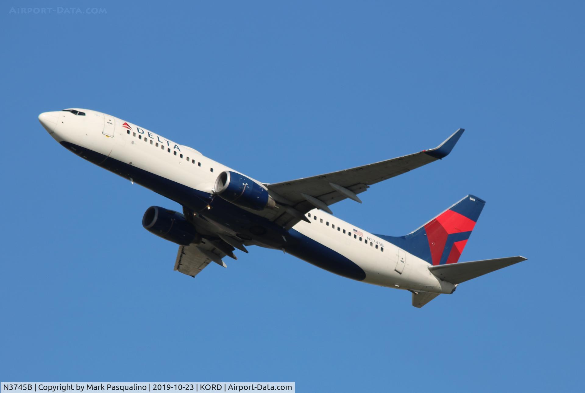 N3745B, 2001 Boeing 737-832 C/N 32373, Boeing 737-832