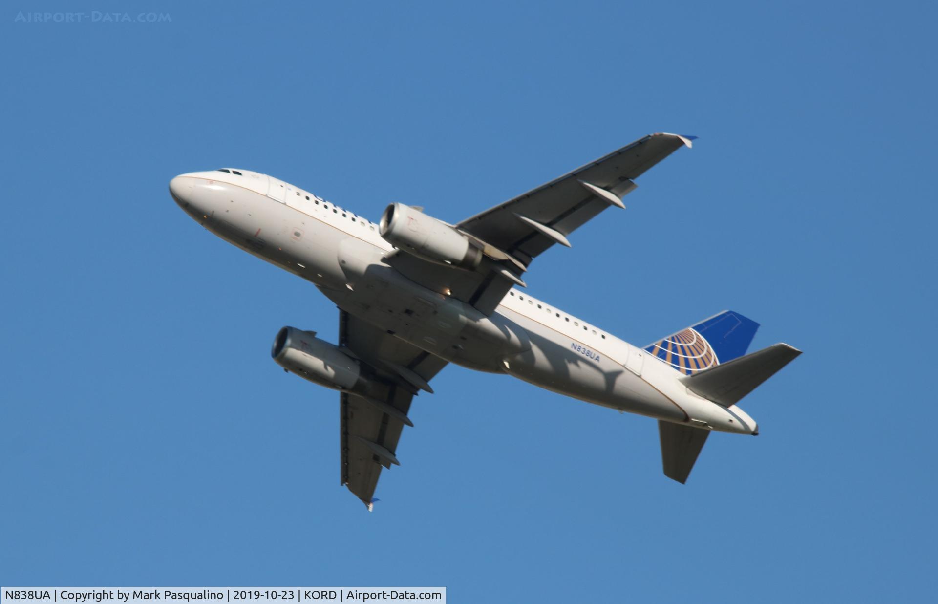 N838UA, 2001 Airbus A319-131 C/N 1477, Airbus A319-131