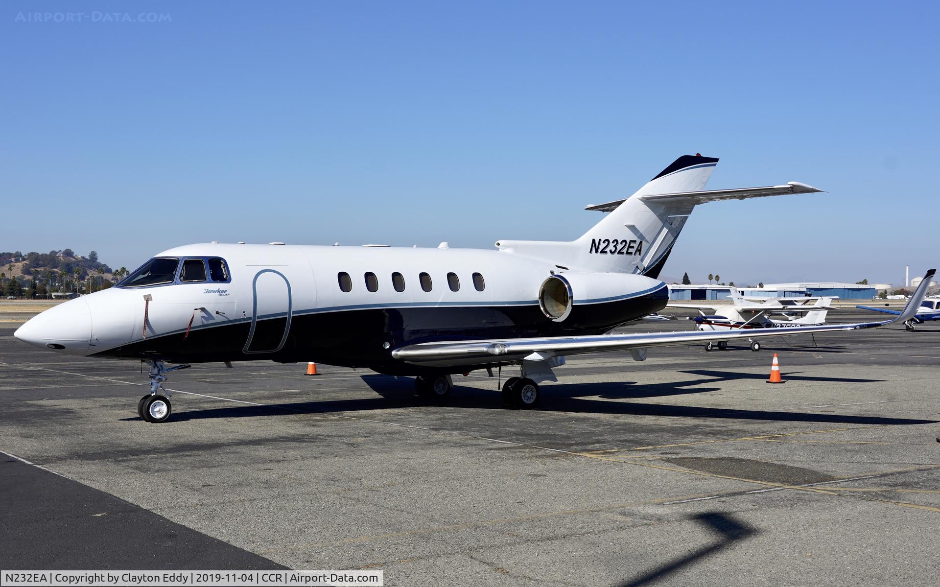 N232EA, 2009 Hawker Beechcraft 900XP C/N HA-0107, Buchanan Field Concord California 2019.