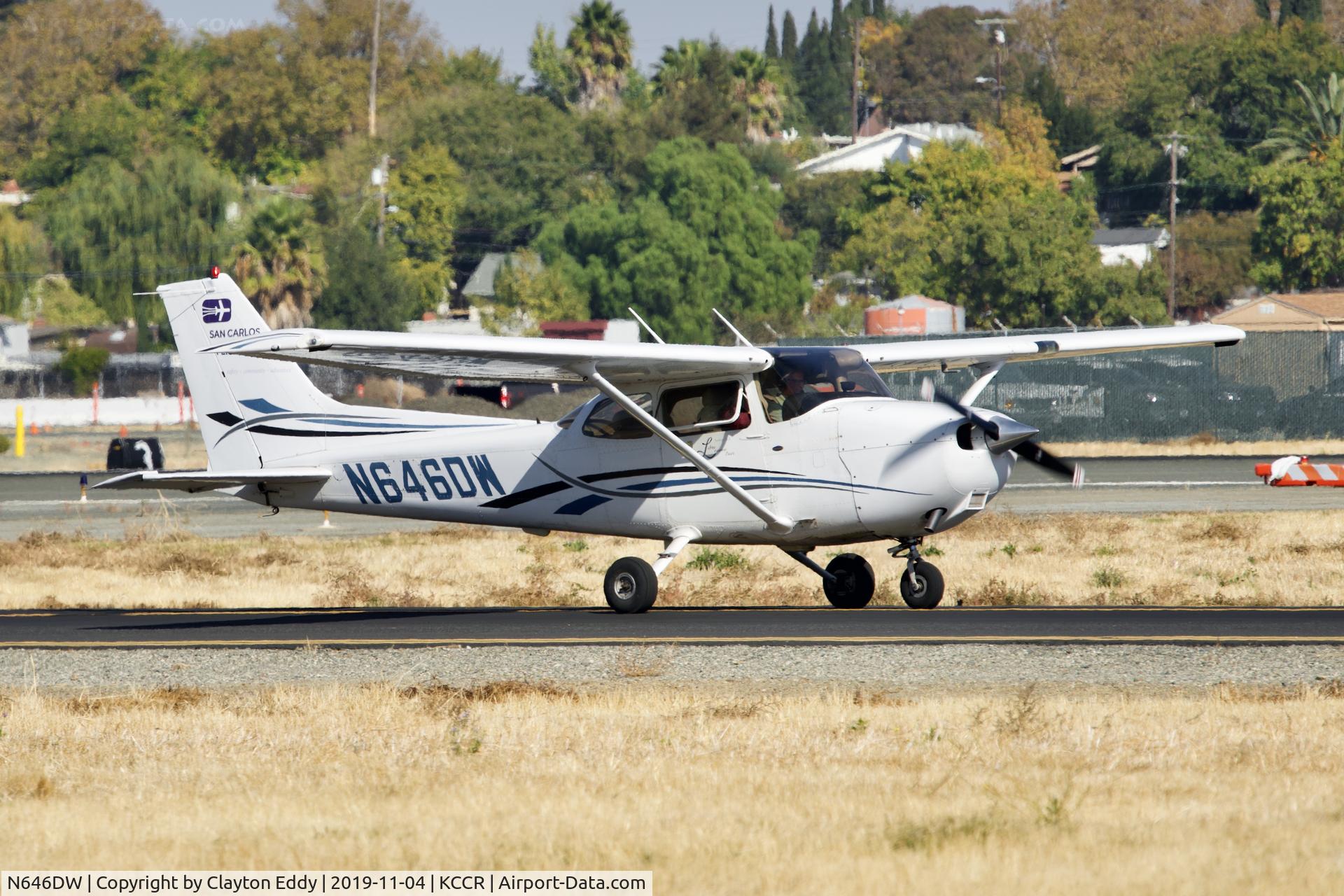 N646DW, 2006 Cessna 172S C/N 172S10141, Buchanan Field Concord California 2019.