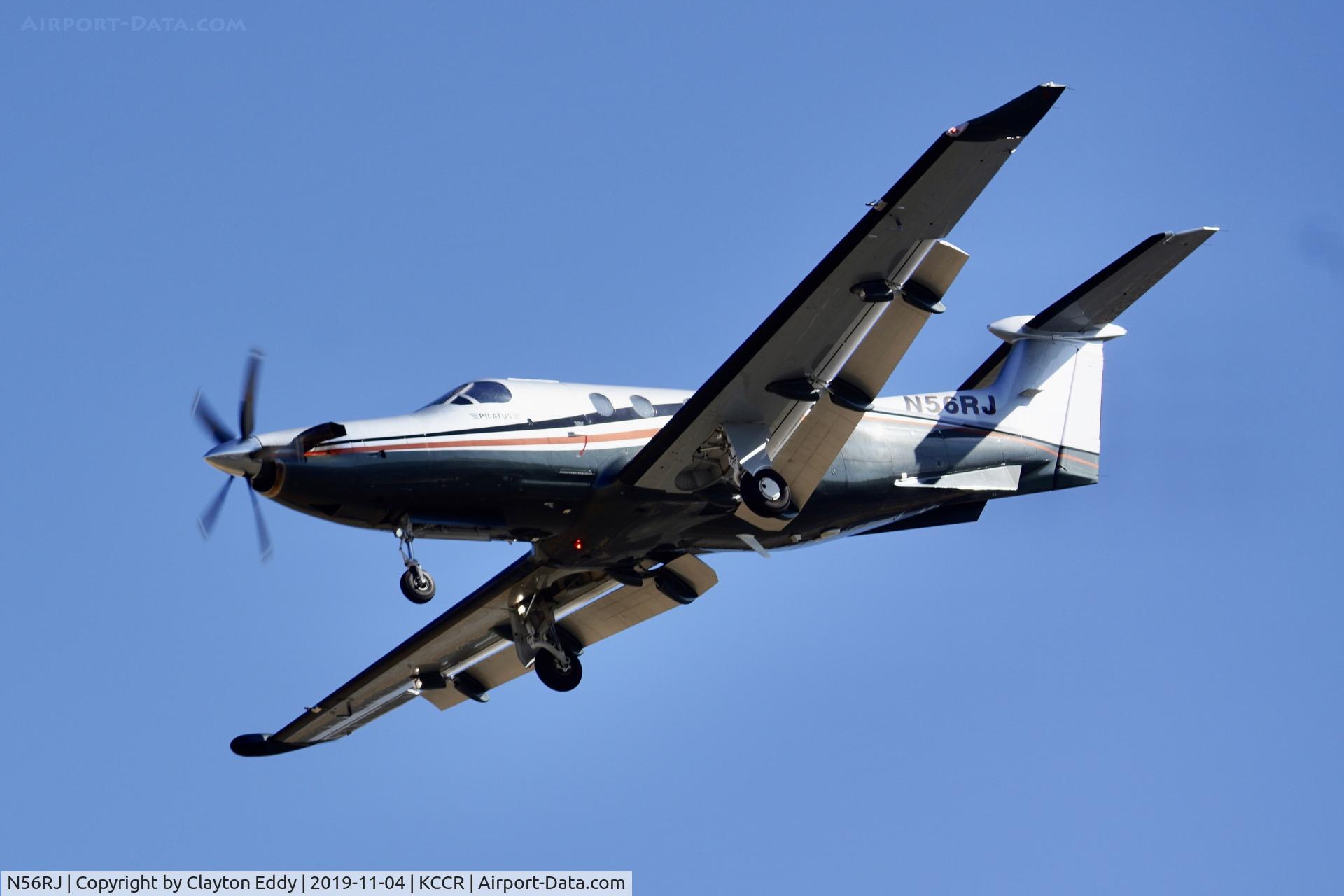 N56RJ, 2006 Pilatus PC-12/47 C/N 758, Buchanan Field Concord California 2019.