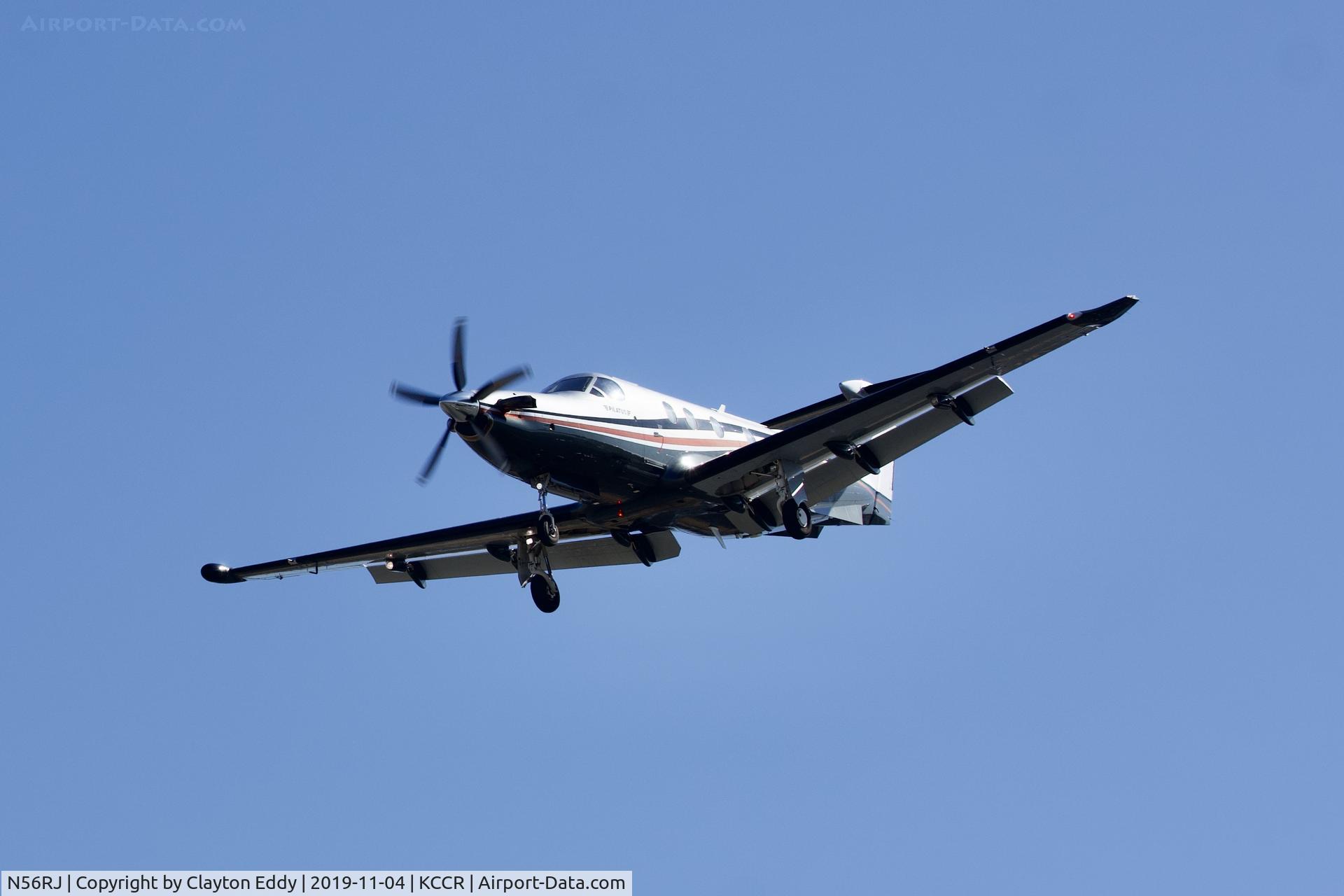 N56RJ, 2006 Pilatus PC-12/47 C/N 758, Buchanan Field Concord California 2019.