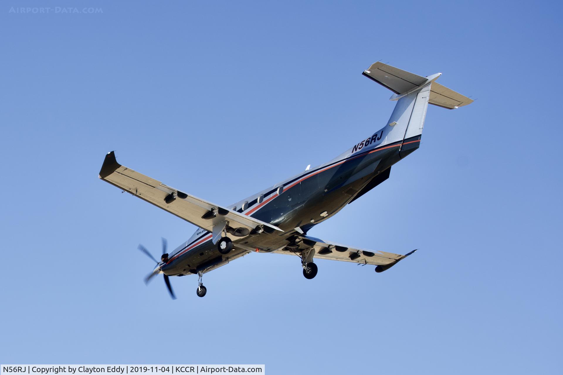 N56RJ, 2006 Pilatus PC-12/47 C/N 758, Buchanan Field Concord California 2019.